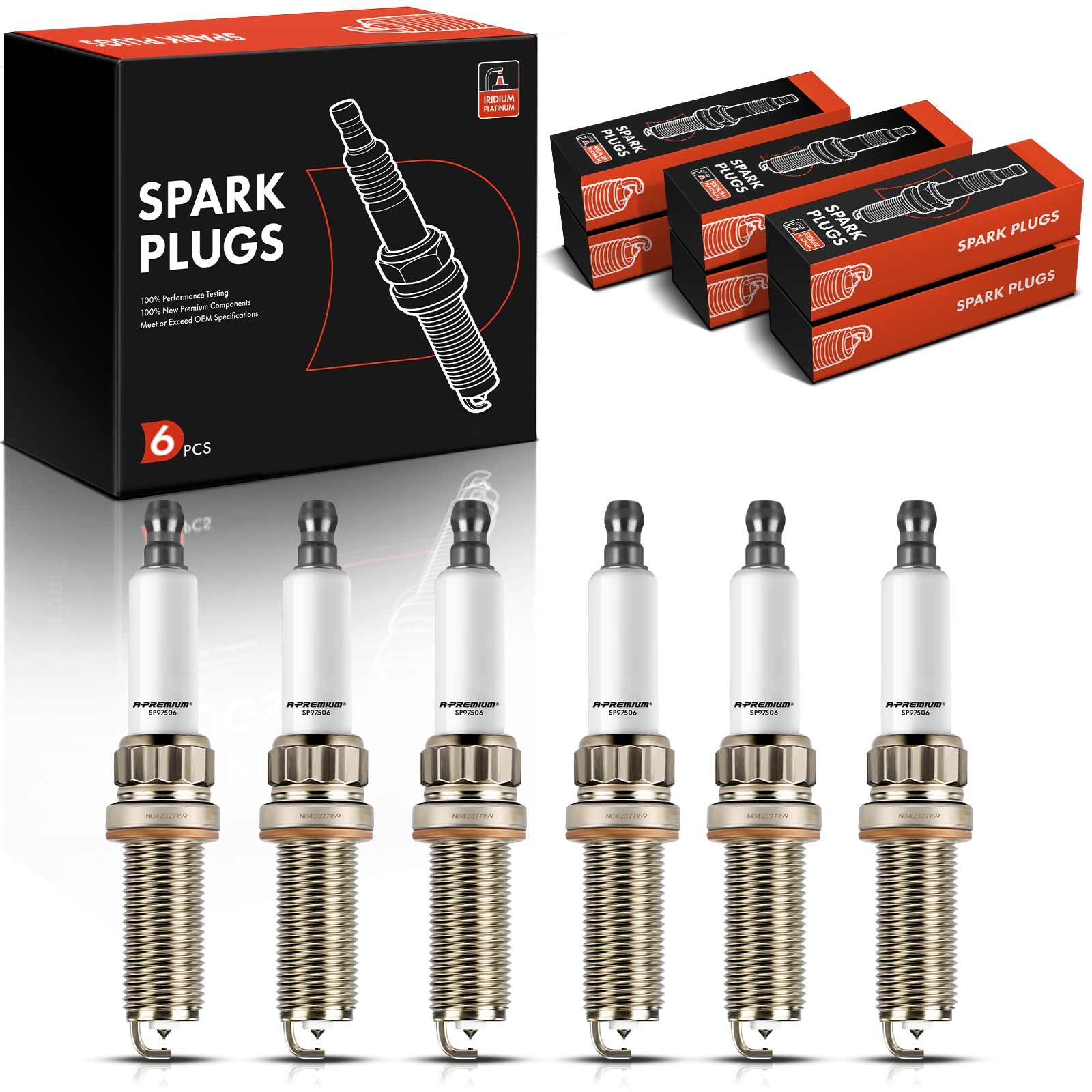 AM Spark Plug SKU PRMAPSP220 OEM 97506 SILZKBR8D8S 12120039664