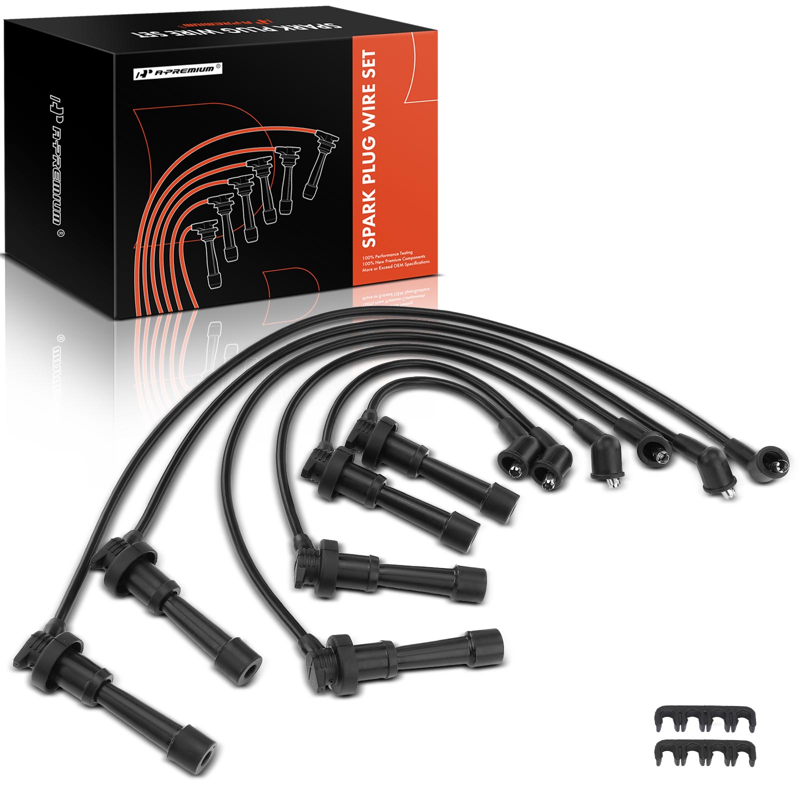 AM Spark Plug Wire SKU PRMAPSPW189 OEM MD156560 MD193980-55117