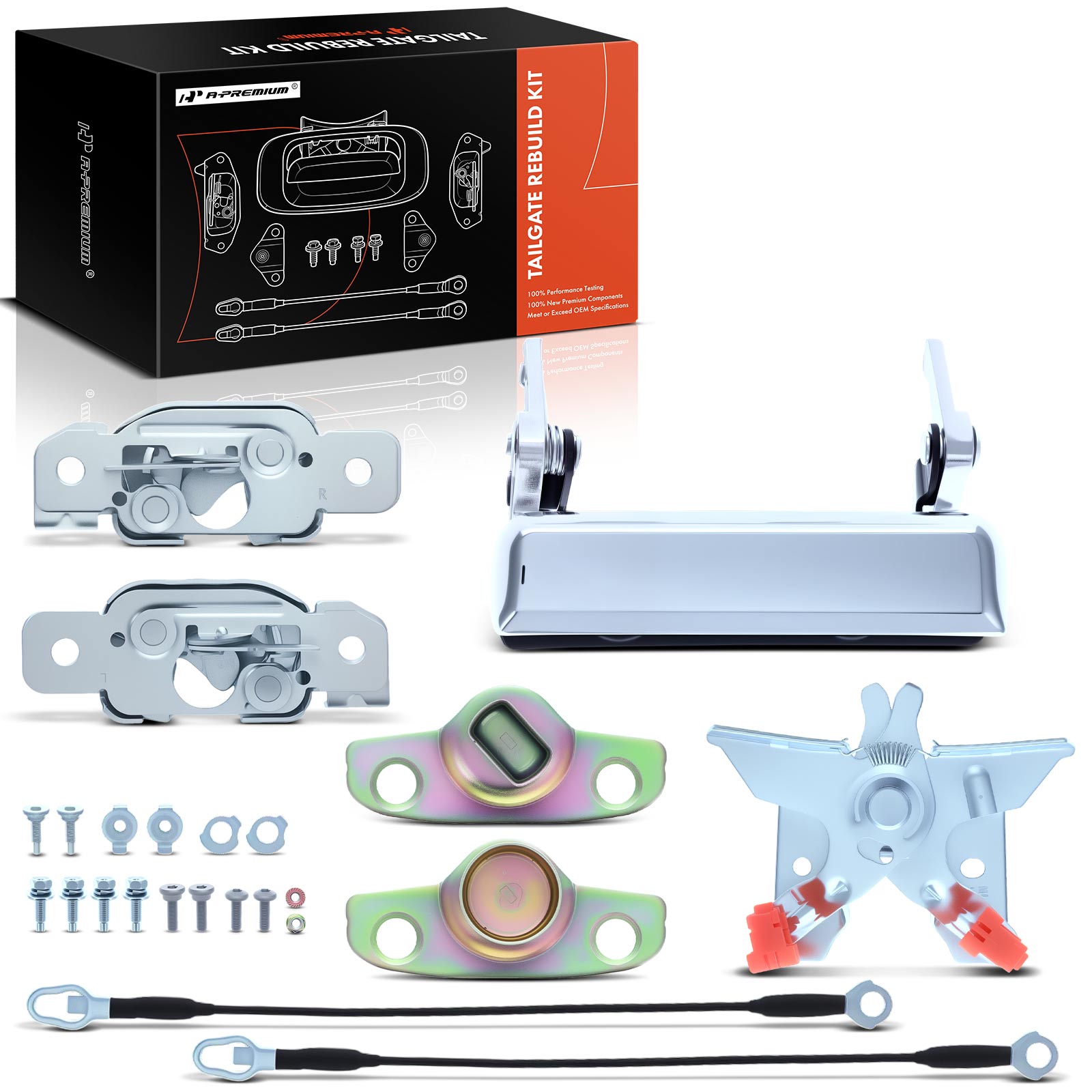 AM Tailgate Hardware Kit SKU PRMAPTARK026 OEM 77052-38668-38669 FO1911104-38