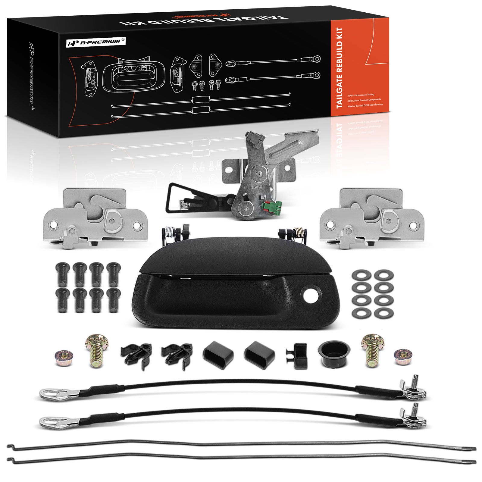 AM Tailgate Hardware Kit SKU PRMAPTARK028 OEM F65Z9943400AAA F75Z9943400AA X