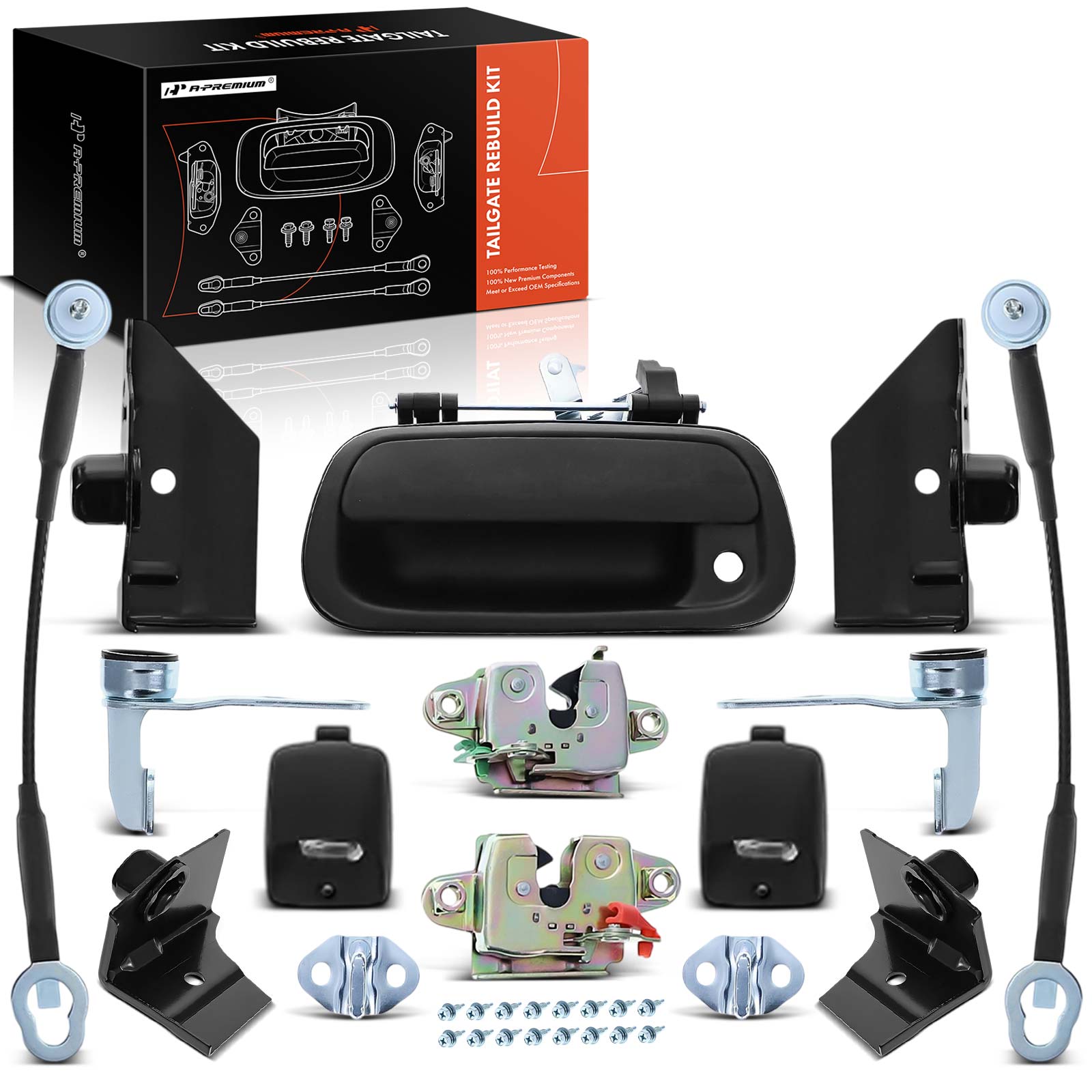 AM Tailgate Hardware Kit SKU PRMAPTARK101 OEM 690900C010-80866-657800C010-65