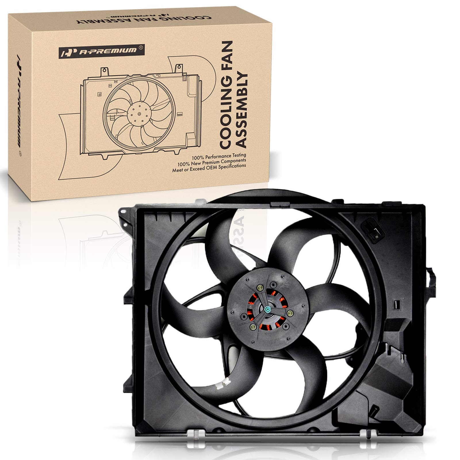 AM Cooling Fan Assembly SKU PRMAPTF0016 OEM 17427523259-17117590699