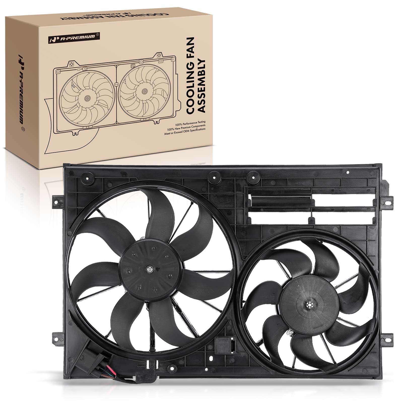 AM Cooling Fan Assembly SKU PRMAPTF0332 OEM 620805-47387-1K0959455N 1K0959