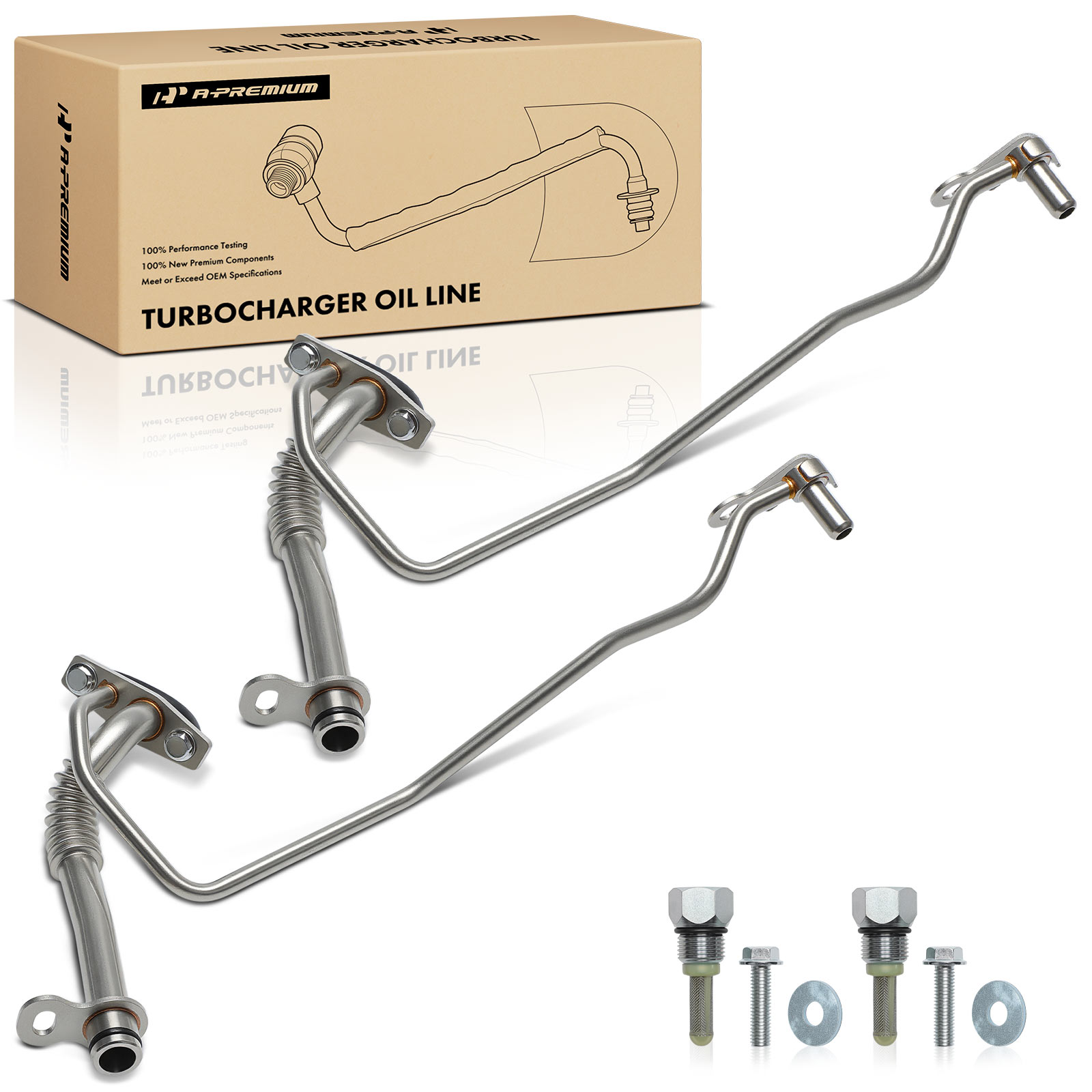 AM Turbocharger Oil Line SKU PRMAPTOL208 OEM BL3Z9G441A BL3Z9G441B BL3Z9G44