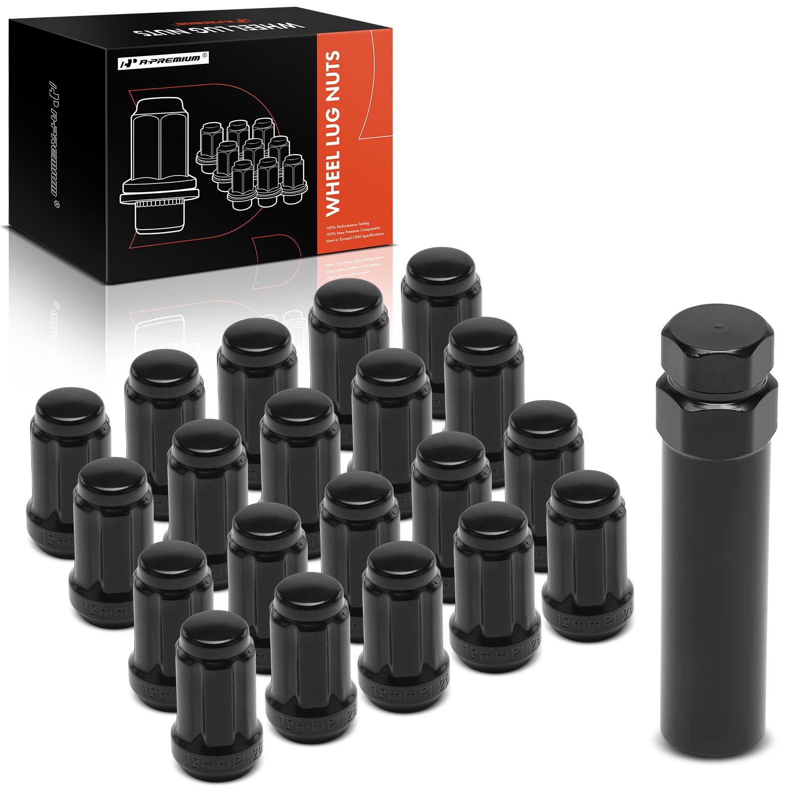 AM Lug Nut SKU PRMAPWHN178