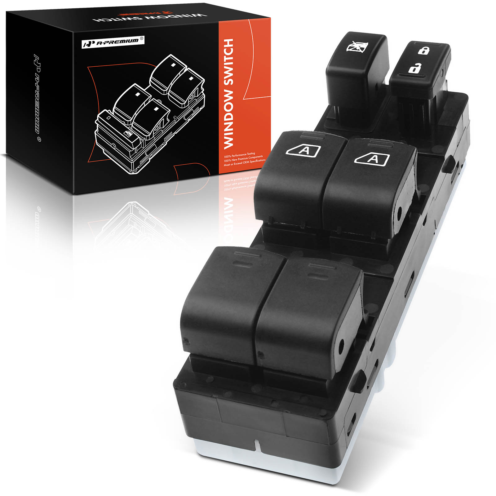AM Window Switch SKU PRMAPWS0233 OEM 25401ZN50C 25401ZN50B 901804 D