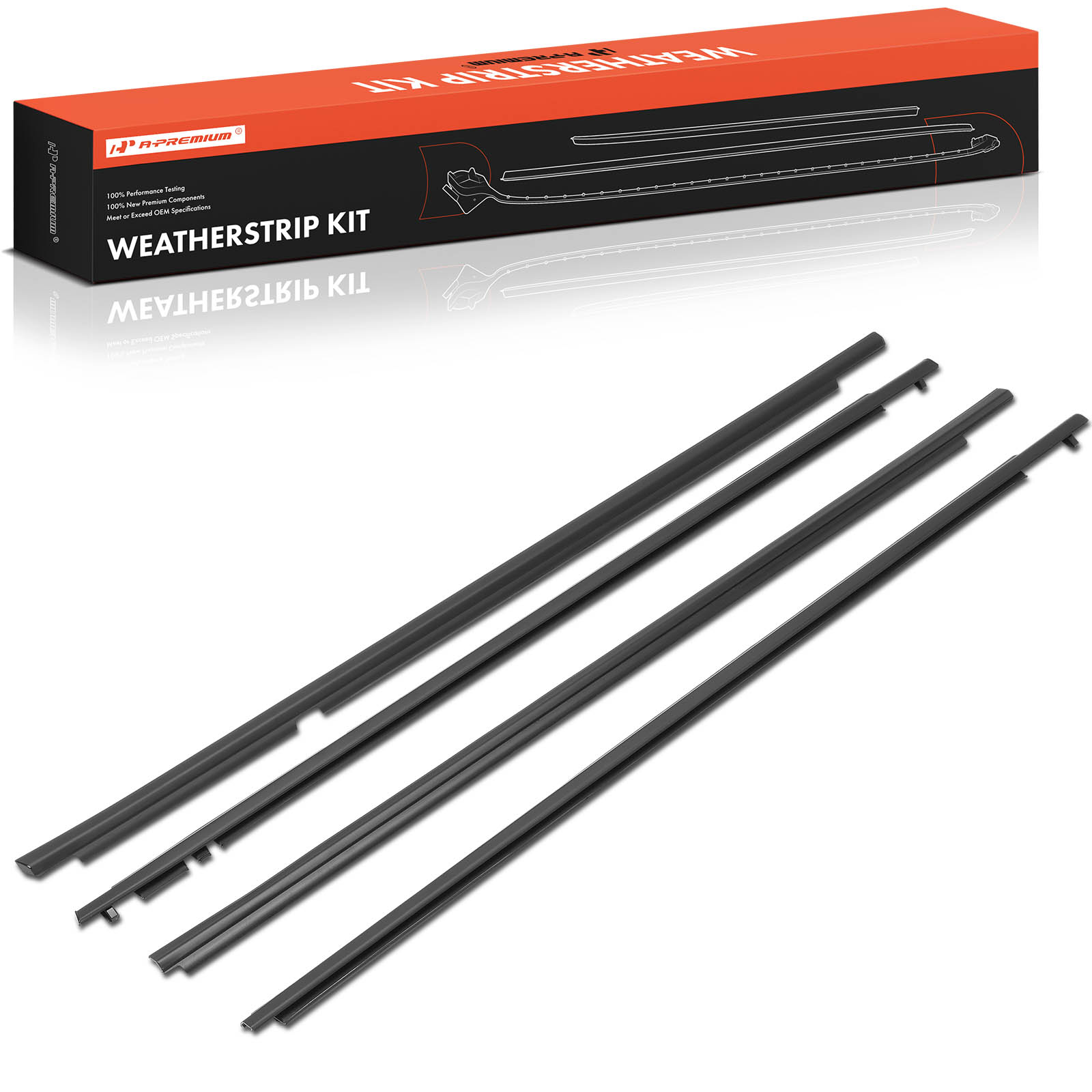 AM Weatherstrip Seal SKU PRMAPWSL032 OEM 7571002170-7572002170-75730021