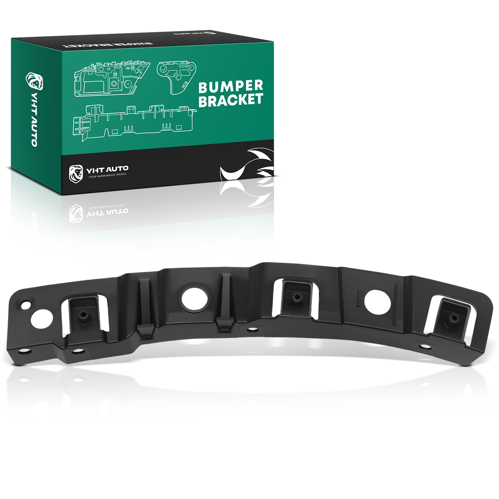 AM Bumper Bracket SKU PRMYHTBBT10463 OEM MA1042110 KB8A50163B