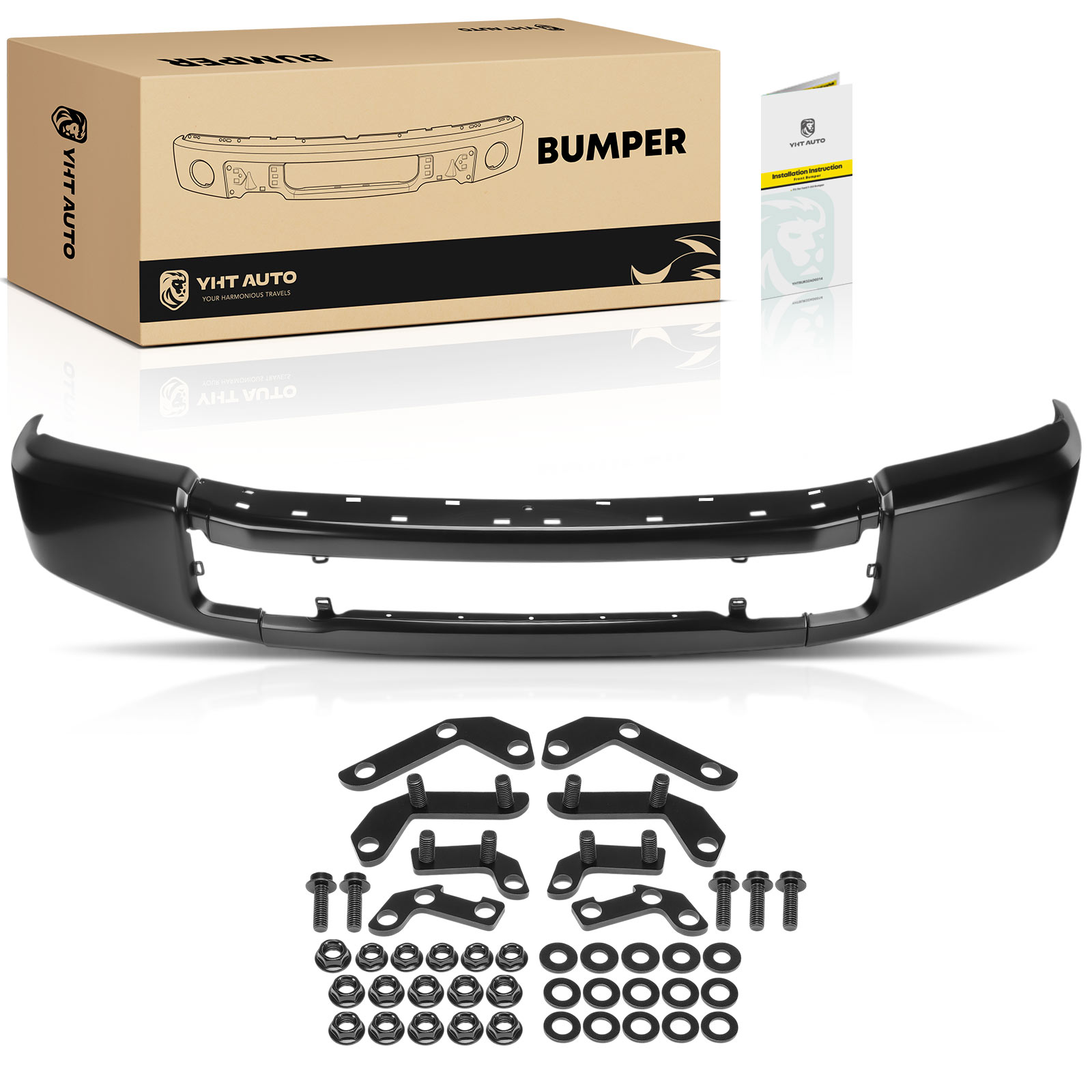 AM Bumper SKU PRMYHTBUR0174 OEM LC3Z17757C LC3Z17B985A LC3Z177