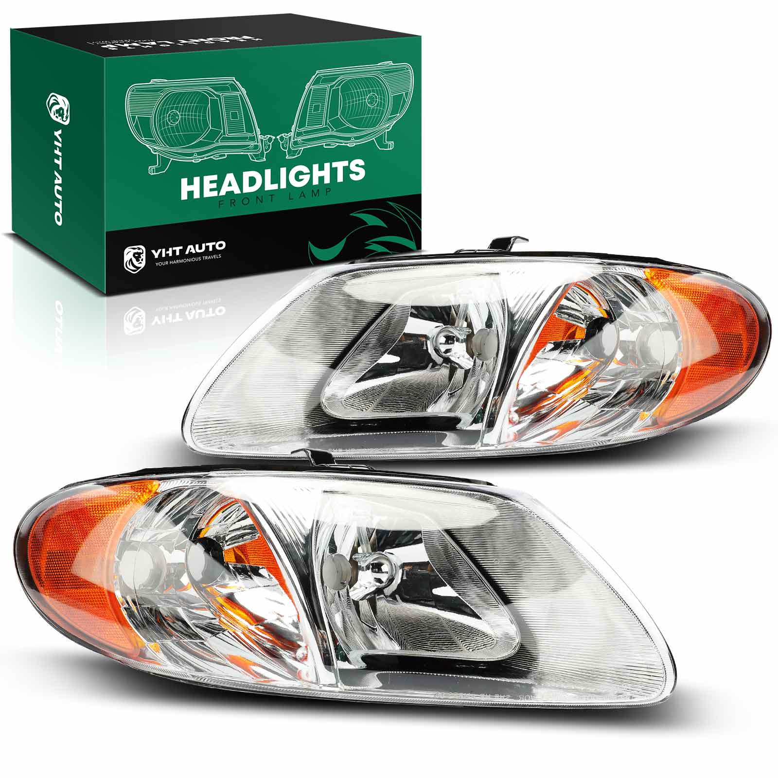 AM Headlight SKU PRMYHTHDL0003 OEM 3341103LAS 20602200-4857701AC