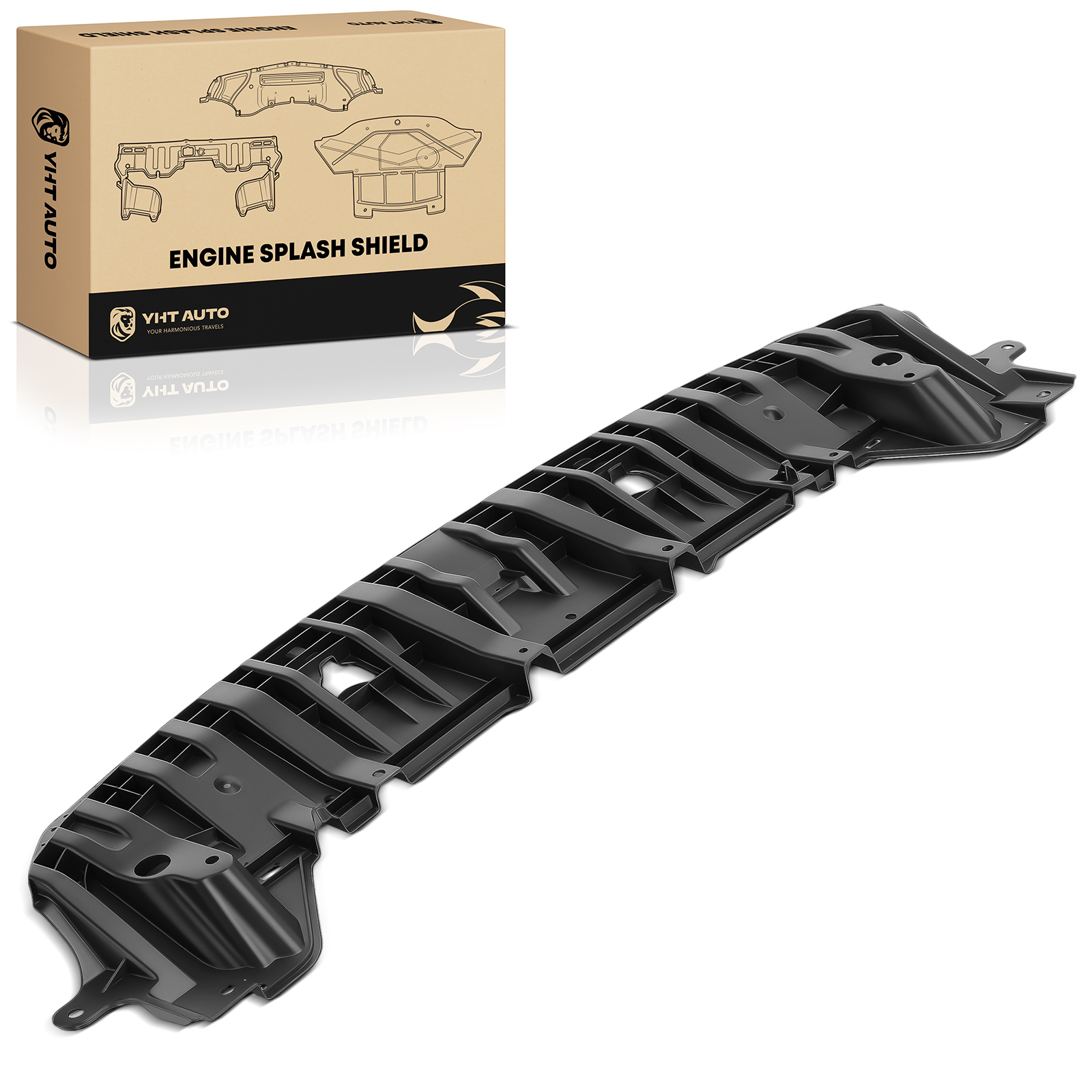AM Engine Splash Shield SKU PRMYHTSKP0003 OEM TO1228206 TO1228206C TO1228206