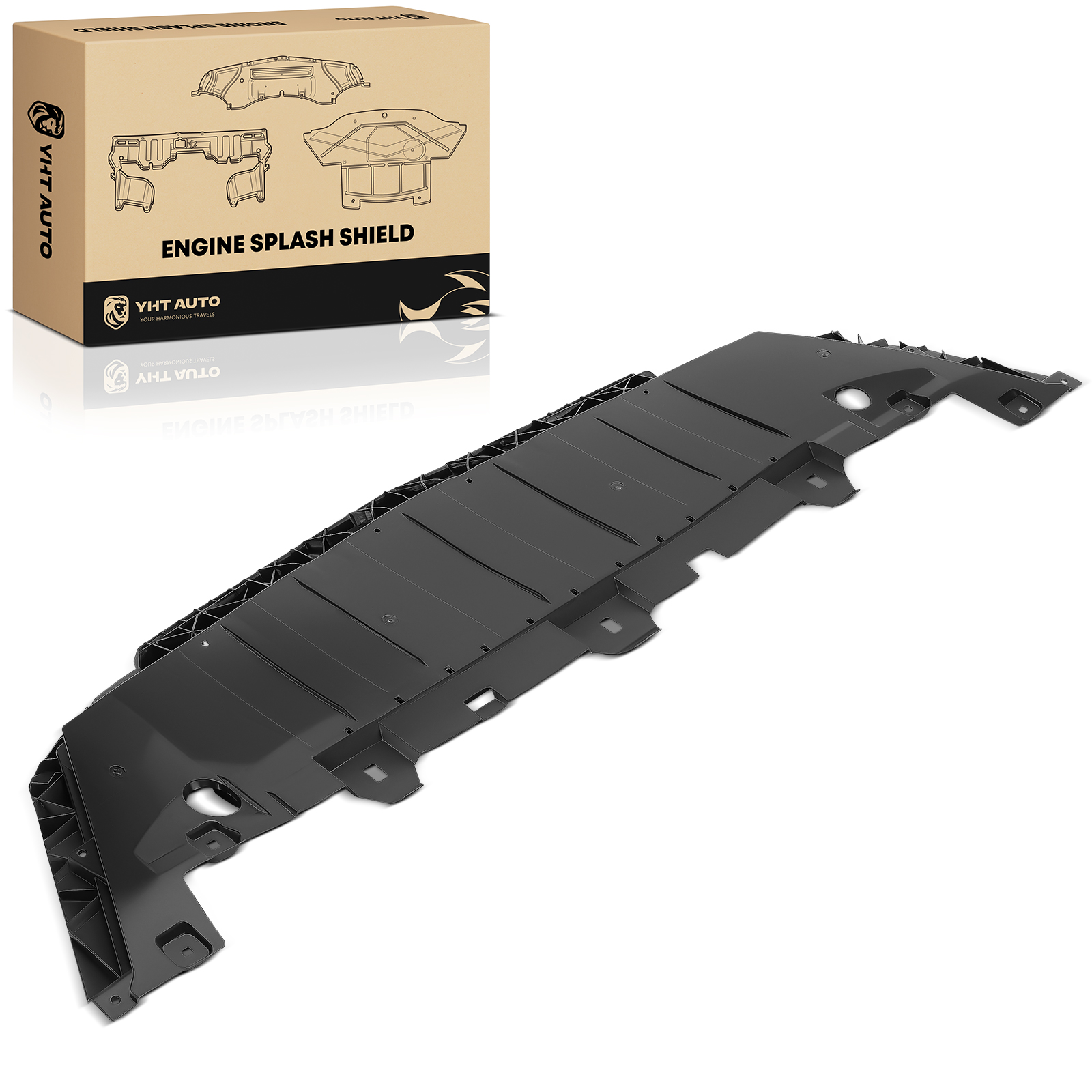 AM Engine Splash Shield SKU PRMYHTSKP0009 OEM MB1228194 MB1228194C MB1228194
