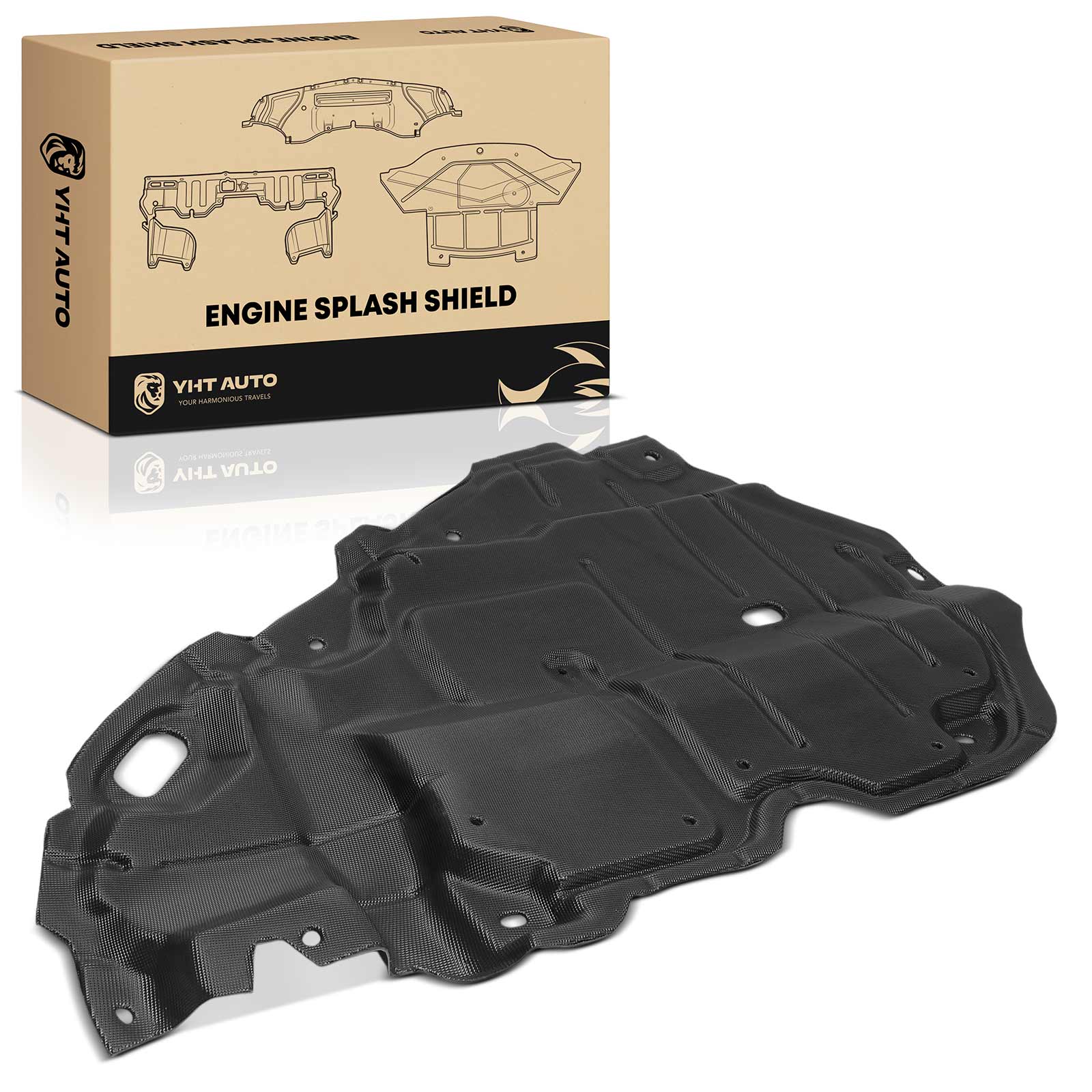 AM Engine Splash Shield SKU PRMYHTSKP0121 OEM TO1228171 TO1228171C TO1228171