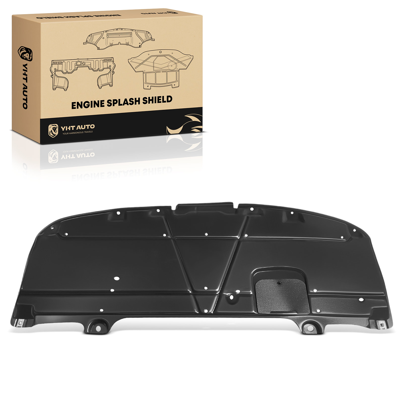 AM Engine Splash Shield SKU PRMYHTSKP0351 OEM GHP95611Y MA1228119