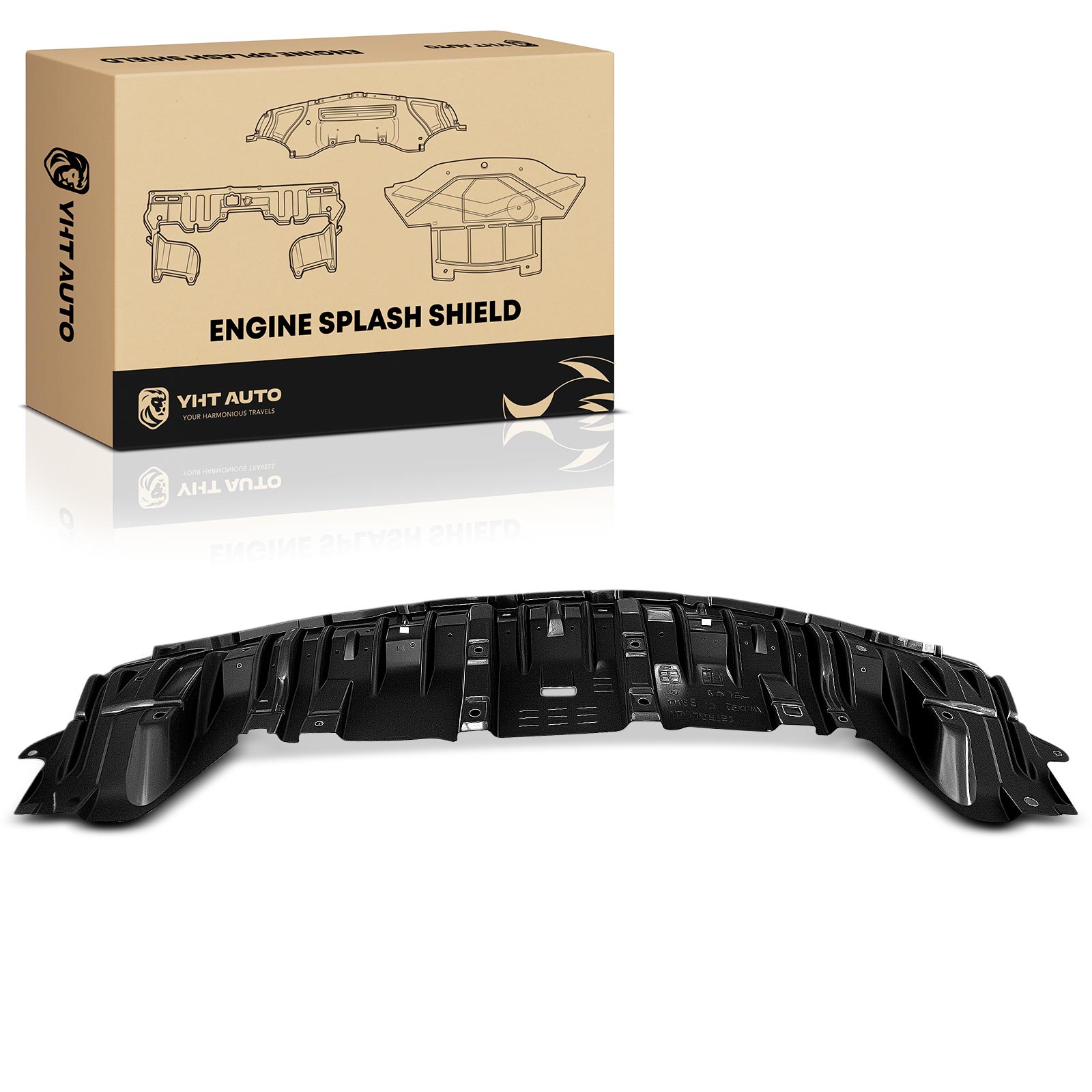 AM Engine Splash Shield SKU PRMYHTSKP0380 OEM 5261812030PFM TO1228236