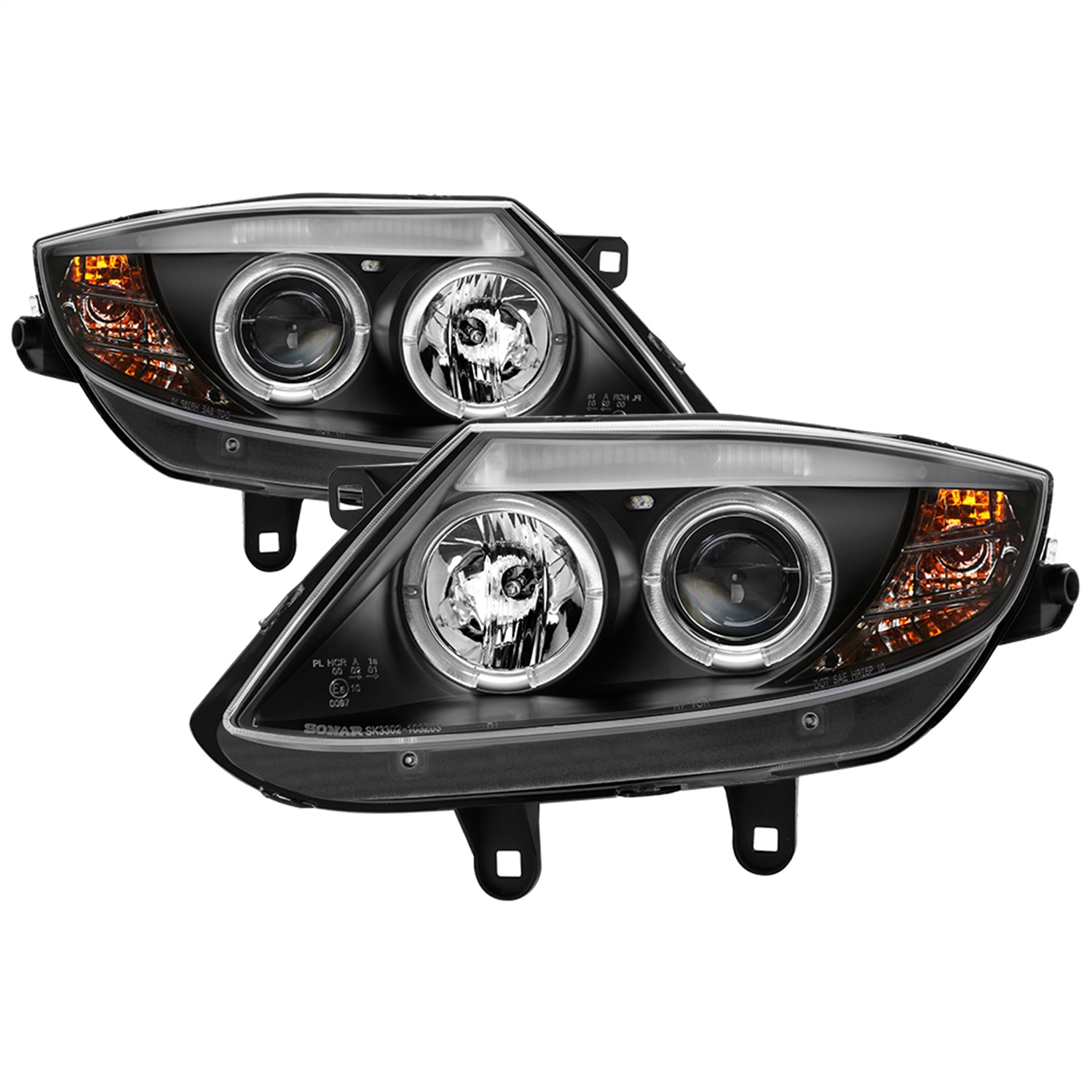 AM Headlight SKU PRO YD BMWZ403 HID BK