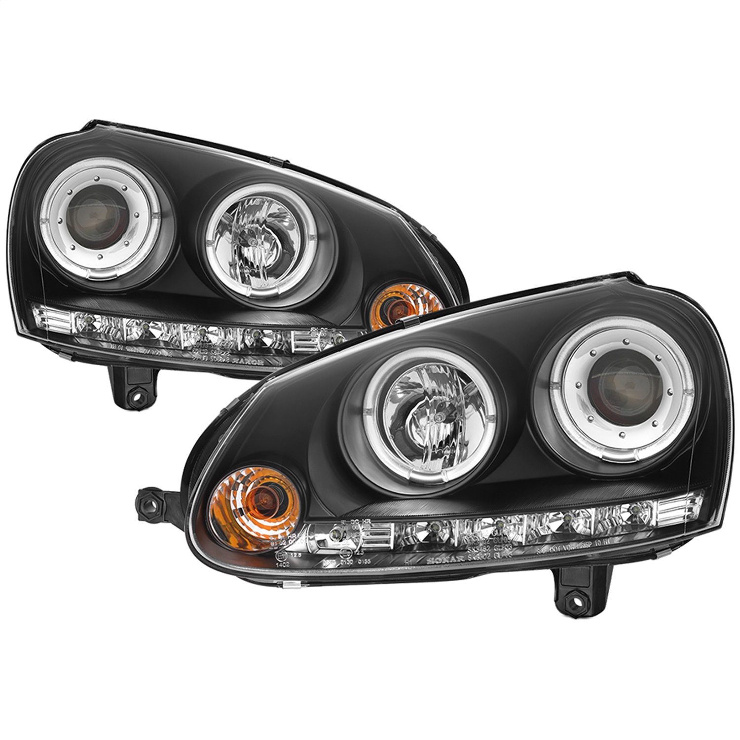 AM Spyder Headlight SKU PRO YD VG06 HL BK