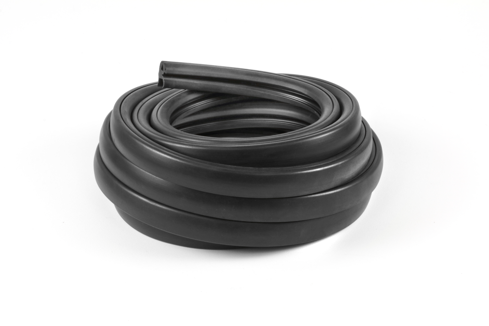 AM EPDM ruber Universal 2 Piece Locking Type Glass Weatherstrip Seal 16 feet SKU PRPA7647316