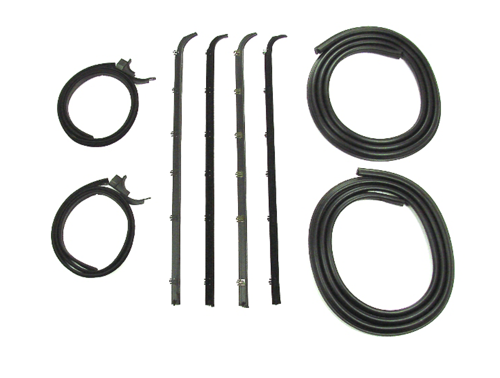 AM Door Weatherstrip Seal Kit Glassruns Beltlines and Door Seals. Left and Right SKU PRPADK211083