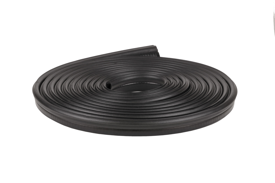 AM Universal Bulb Seal with rubber covered wire core push on u channel SKU PRPAUWS16225
