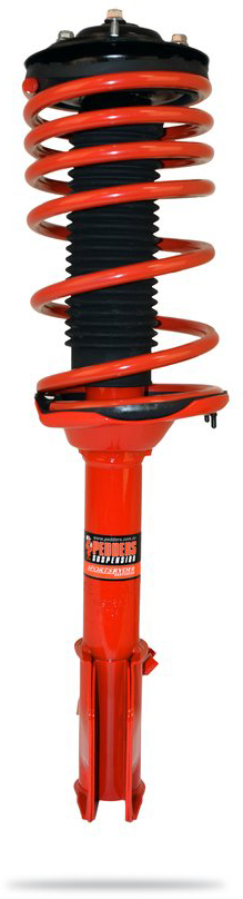 AM EziFit SportsRyder Rear Left Spring And Shock Twin Tube 35mm 05-07 Subaru STi SKU PSPED909155L