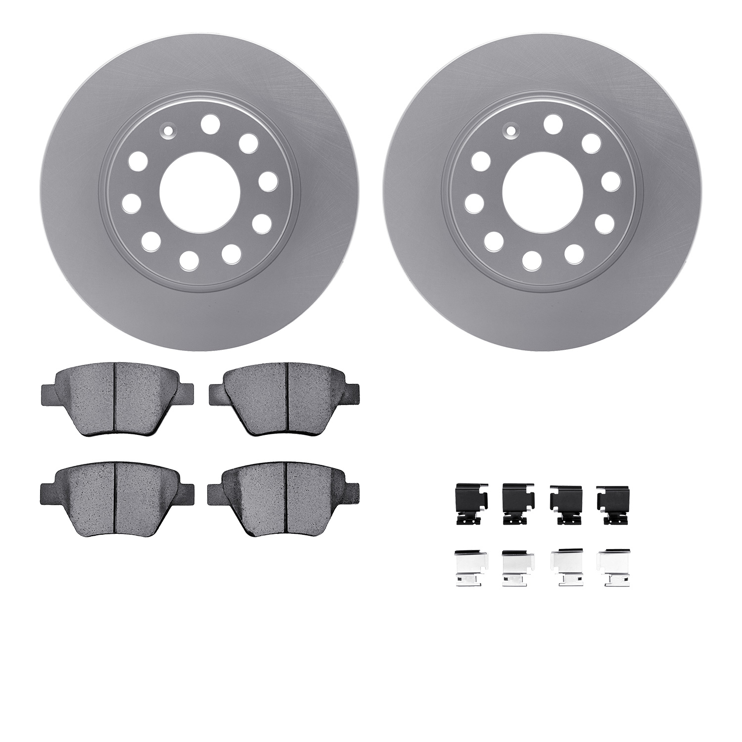 AM Brake Disc and Pad Kit SKU R1WDTH174024