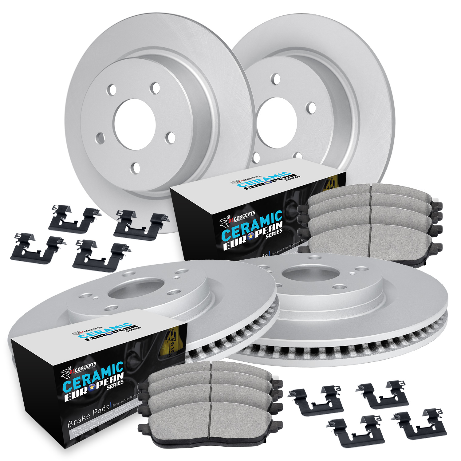 AM Brake Disc and Pad Kit SKU R1WDTH211007