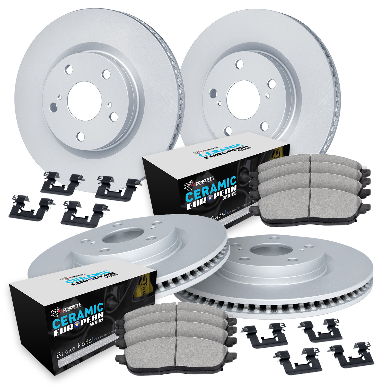 AM Brake Disc and Pad Kit SKU R1WDTH211545