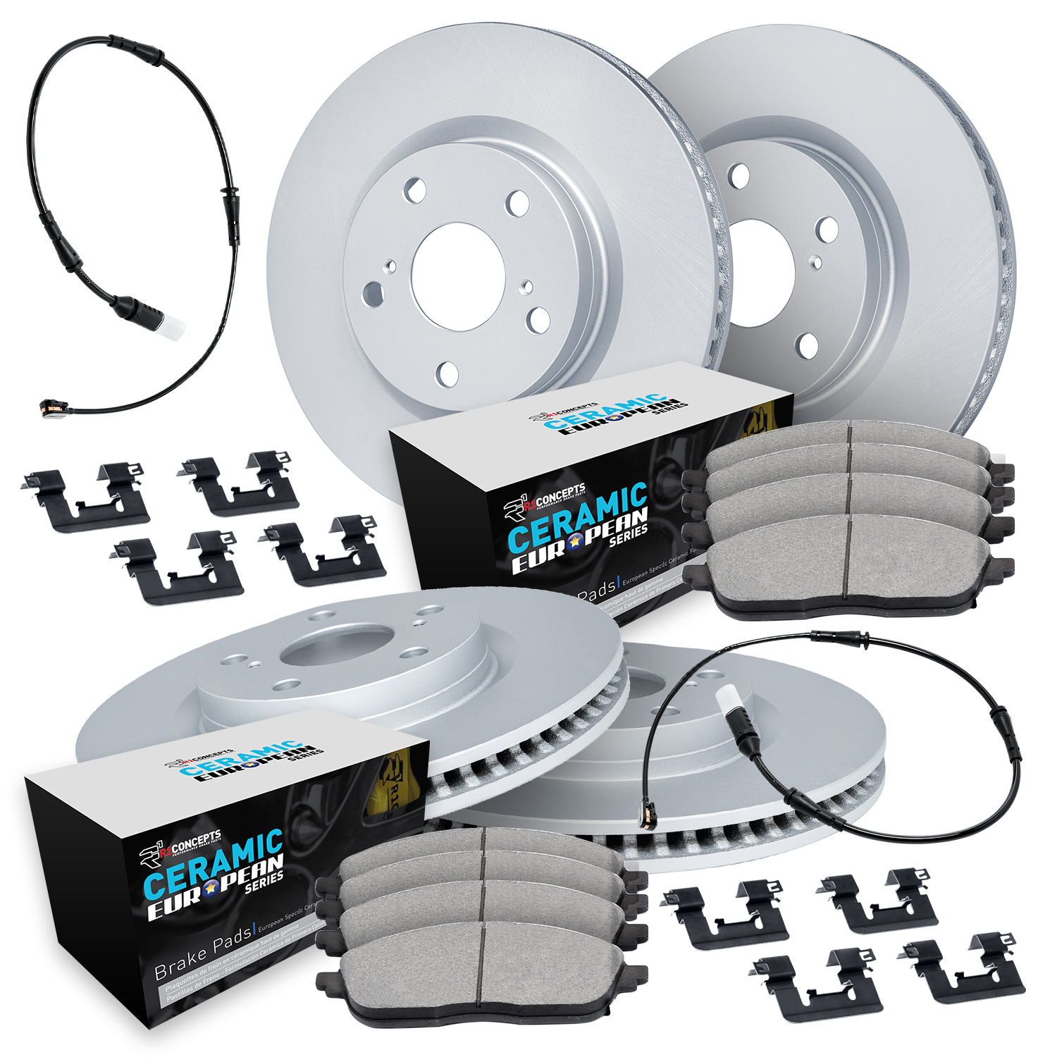 AM Brake Disc and Pad Kit SKU R1WDTS210889