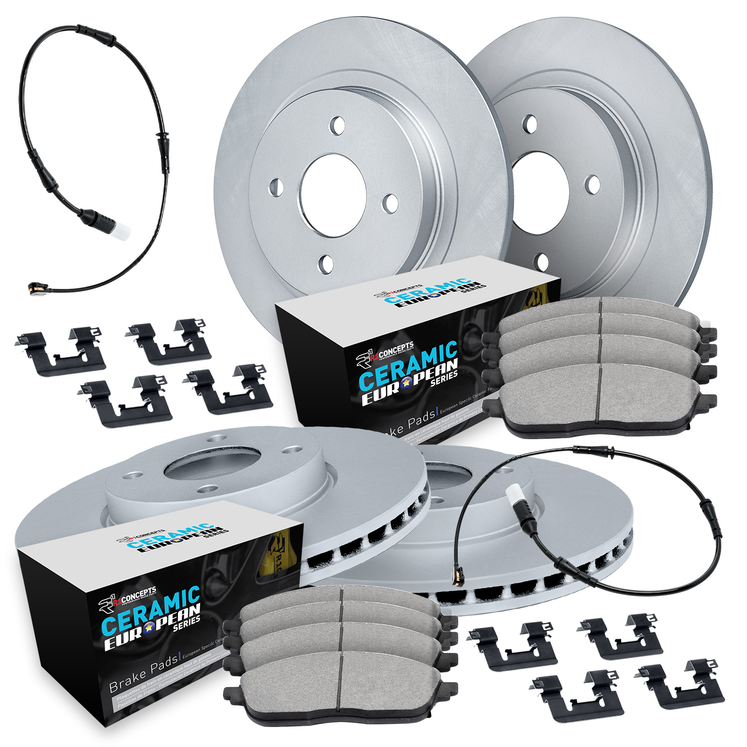 AM Brake Disc and Pad Kit SKU R1WDTS211353