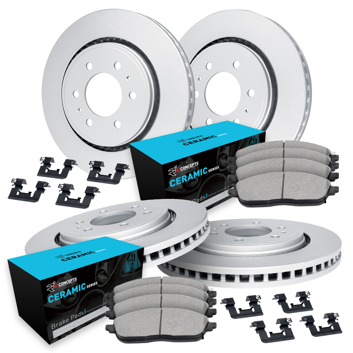 AM Brake Disc and Pad Kit SKU R1WDWH248019