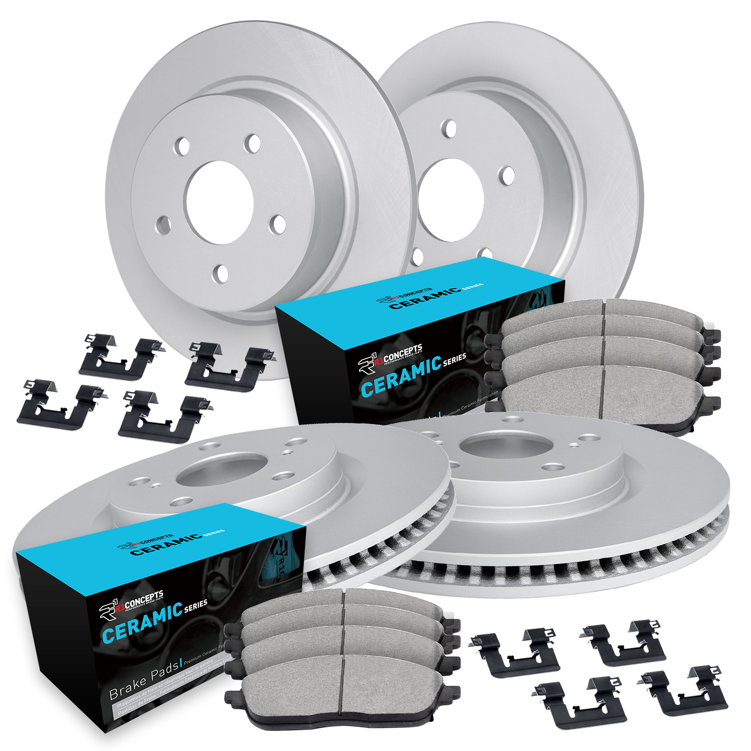 AM Brake Disc and Pad Kit SKU R1WDWH276024
