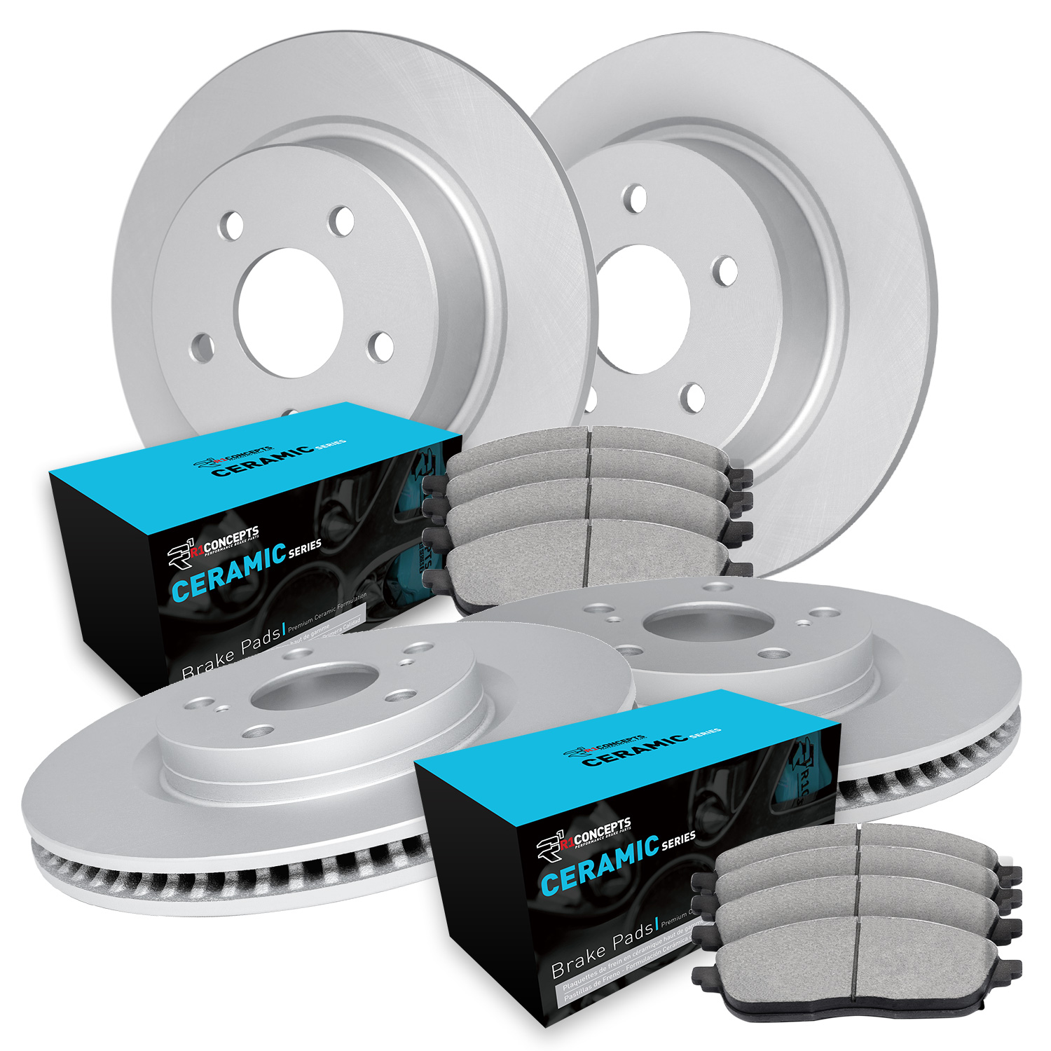 AM Brake Disc and Pad Kit SKU R1WDWN254050