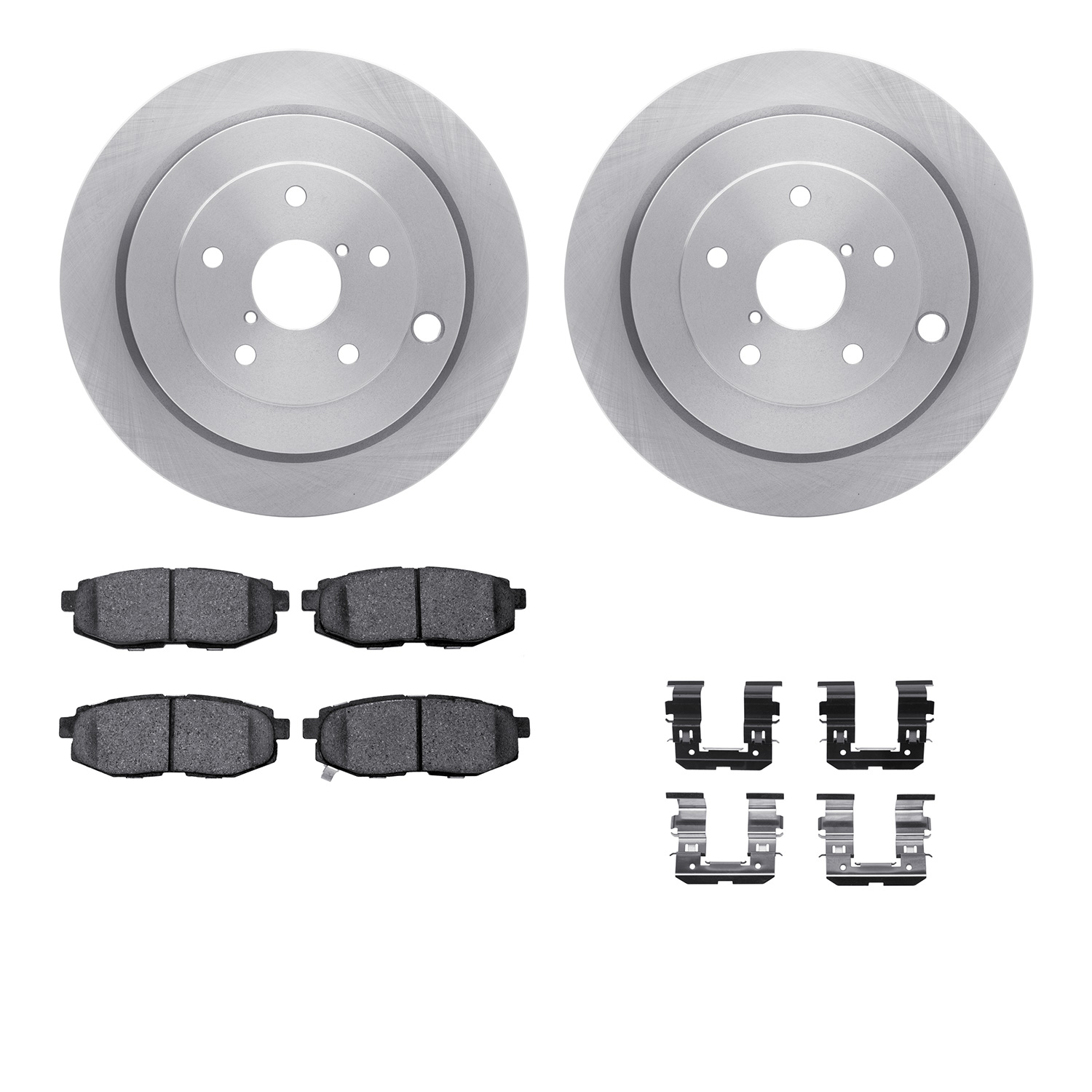 AM Brake Disc and Pad Kit SKU R1WFWH113046