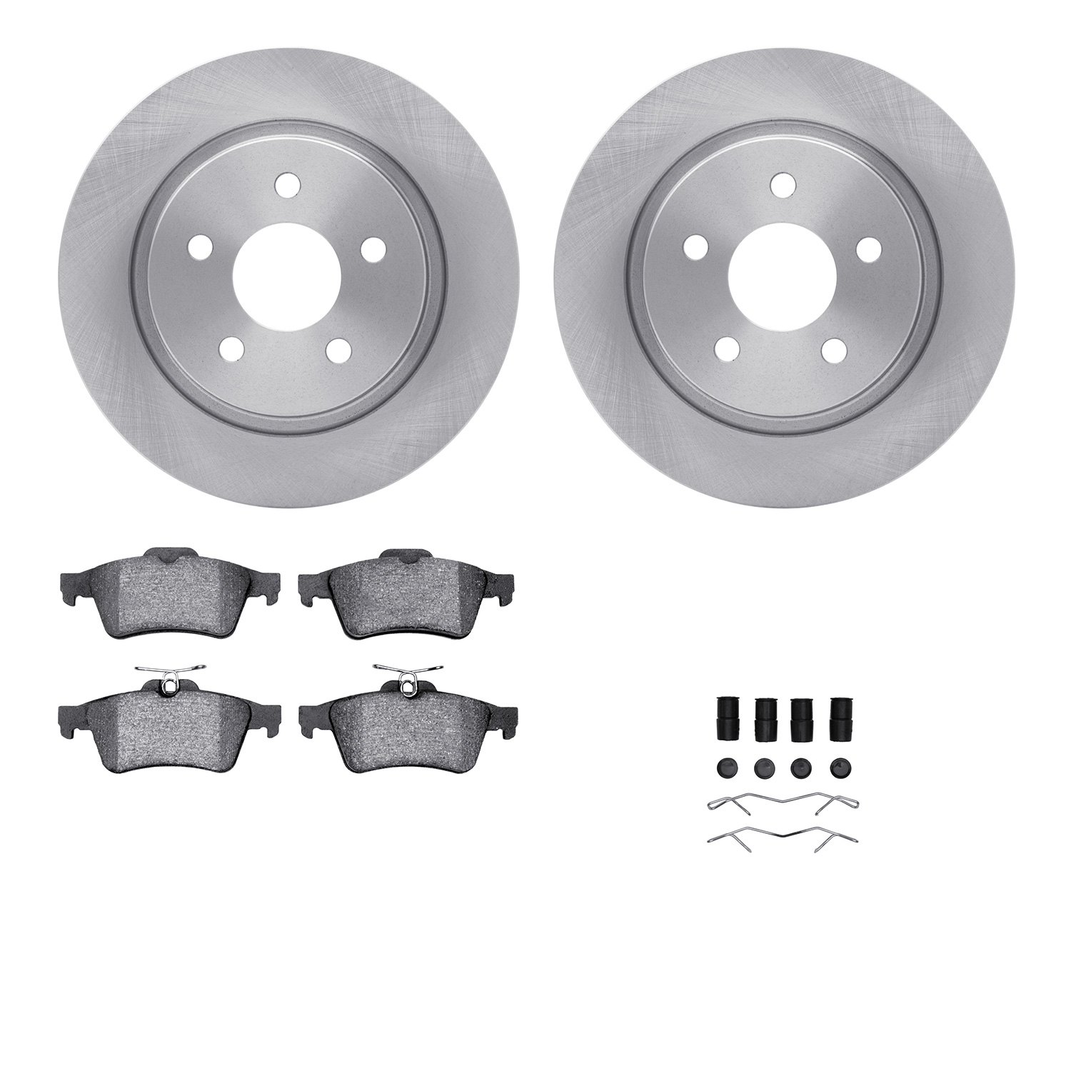 AM Brake Disc and Pad Kit SKU R1WFWH127056