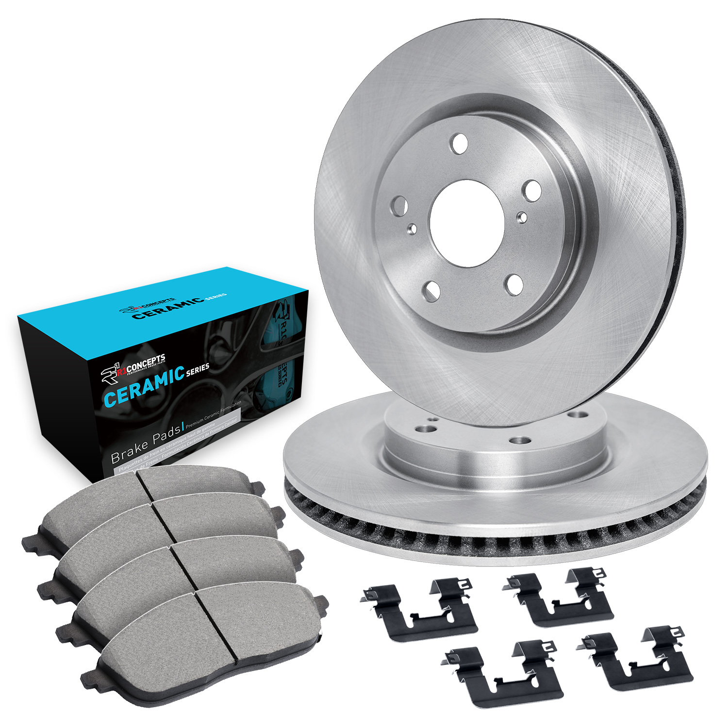 AM Brake Disc and Pad Kit SKU R1WFWH131109