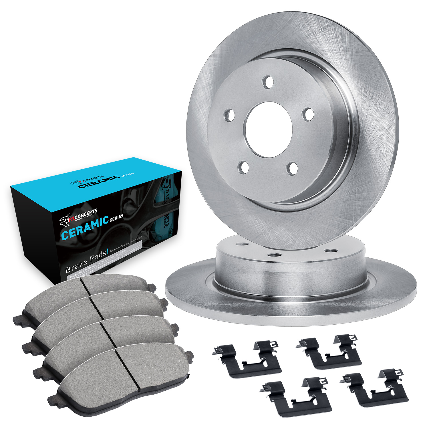 AM Brake Disc and Pad Kit SKU R1WFWH139031