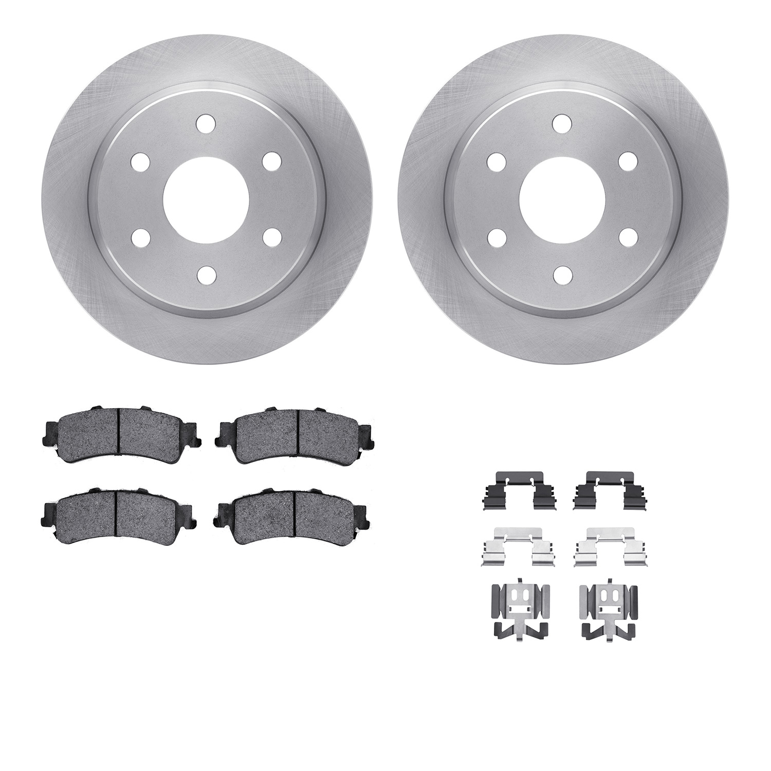 AM Brake Disc and Pad Kit SKU R1WFWH148043