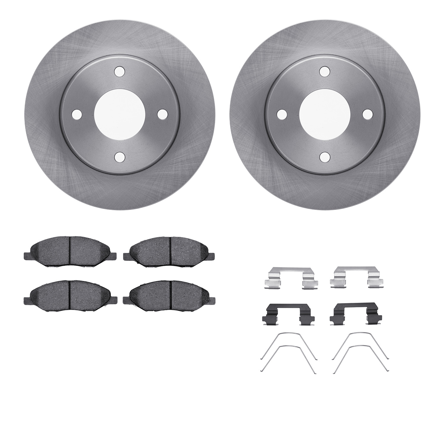 AM Brake Disc and Pad Kit SKU R1WFWH167114