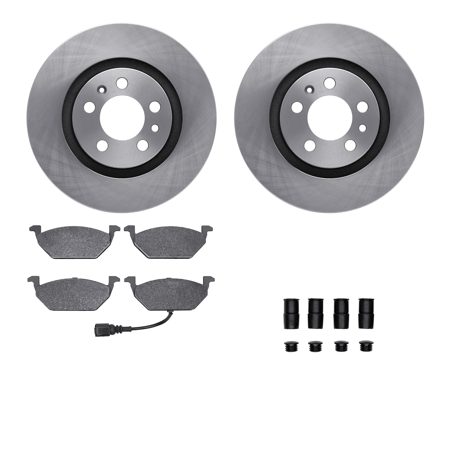AM Brake Disc and Pad Kit SKU R1WFWH174063