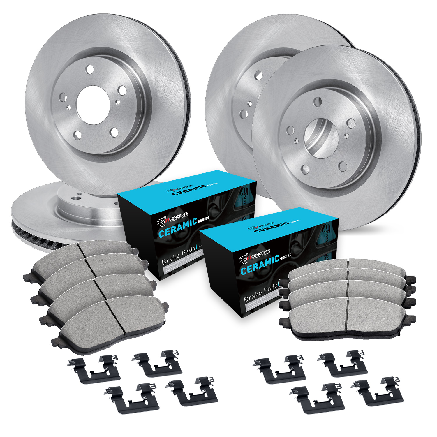 AM Brake Disc and Pad Kit SKU R1WFWH263157