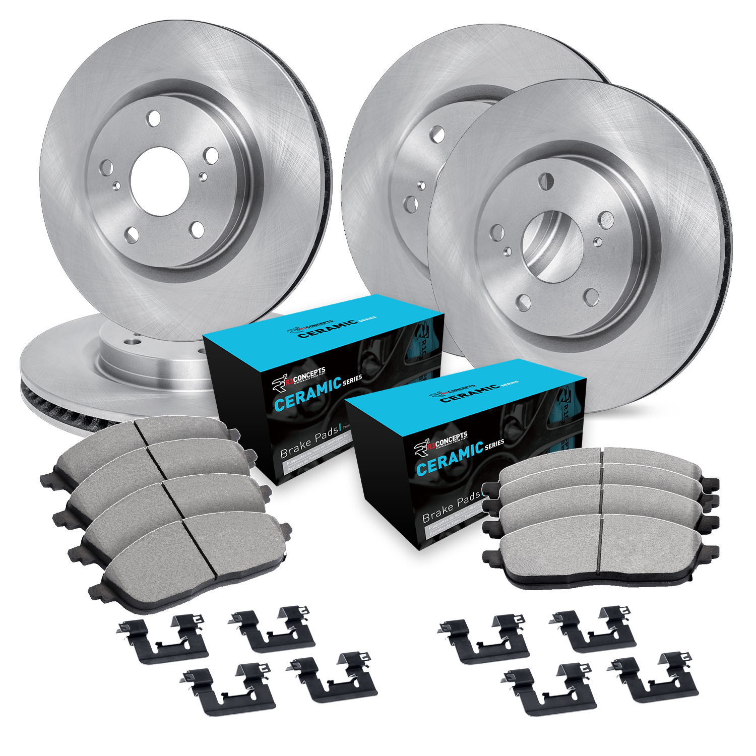 AM Brake Disc and Pad Kit SKU R1WFWH276090