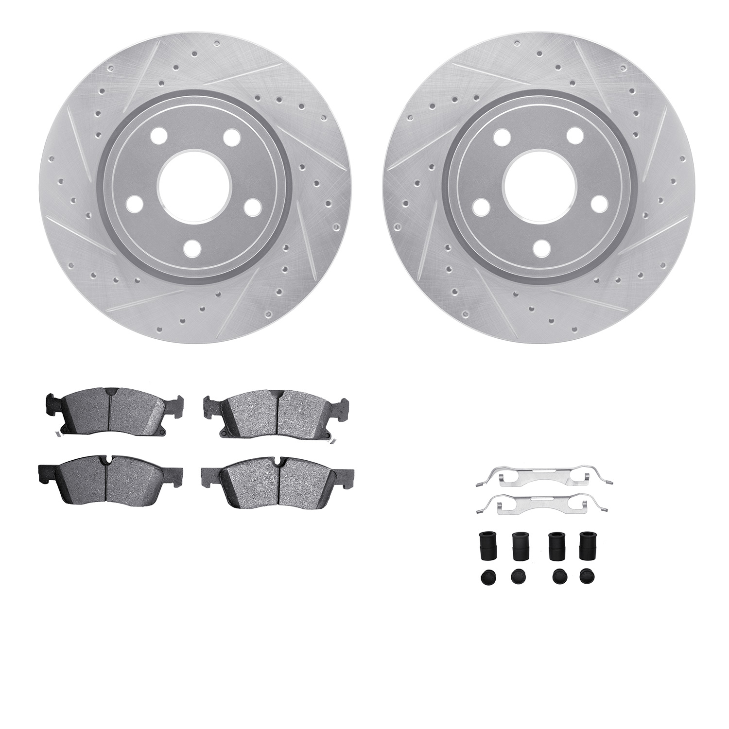 AM Brake Disc and Pad Kit SKU R1WGTH142002