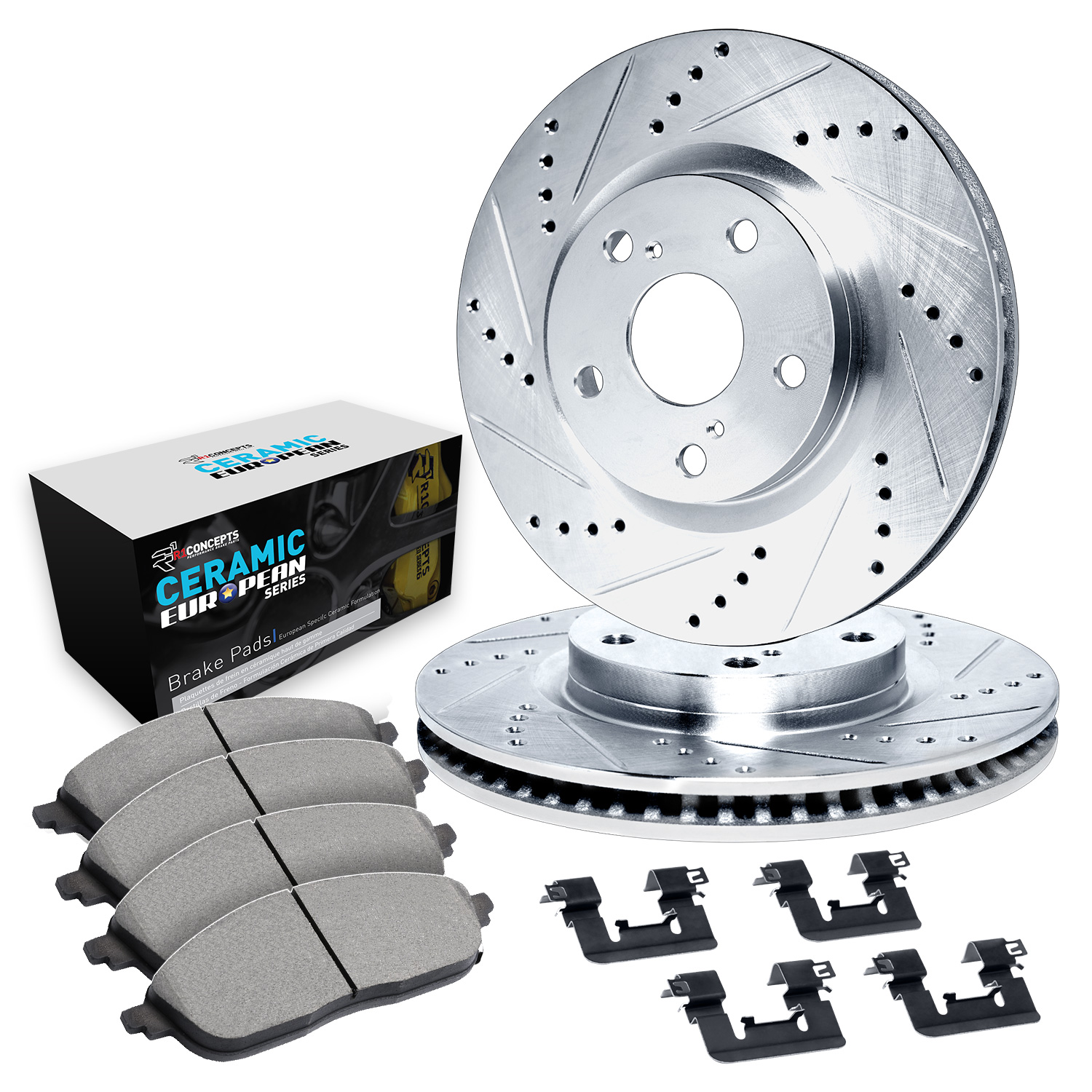 AM Brake Disc and Pad Kit SKU R1WGTH145004