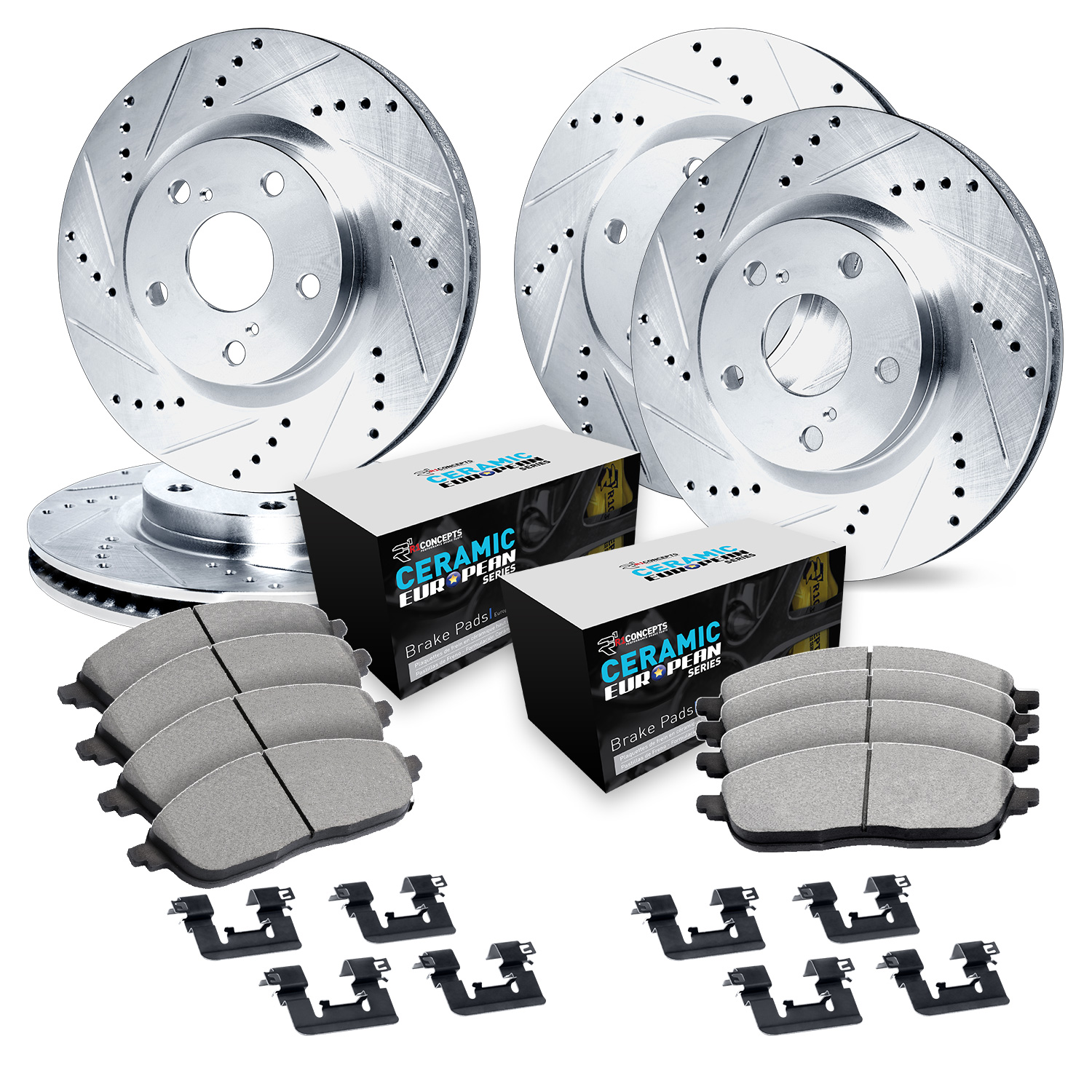AM Brake Disc and Pad Kit SKU R1WGTH231026