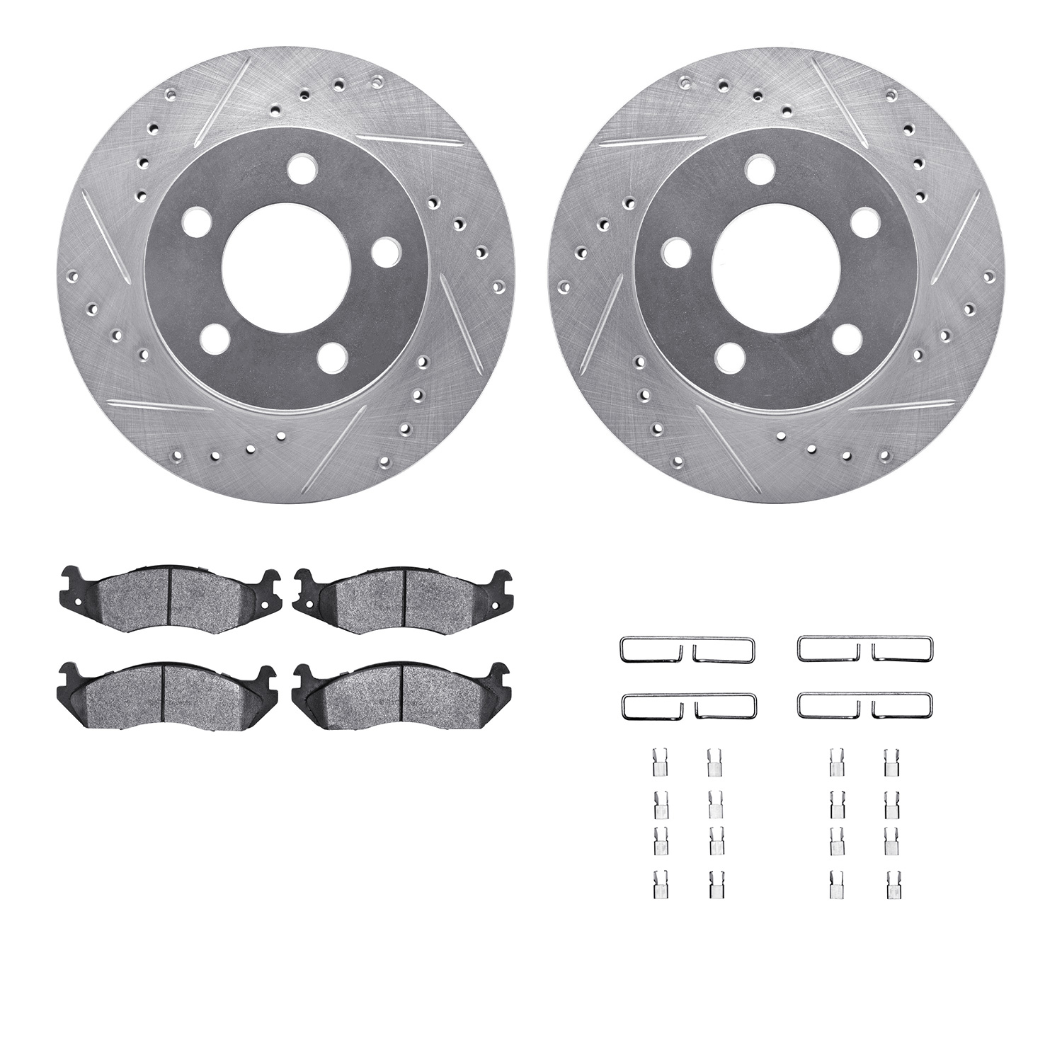 AM Brake Disc and Pad Kit SKU R1WGUH142011