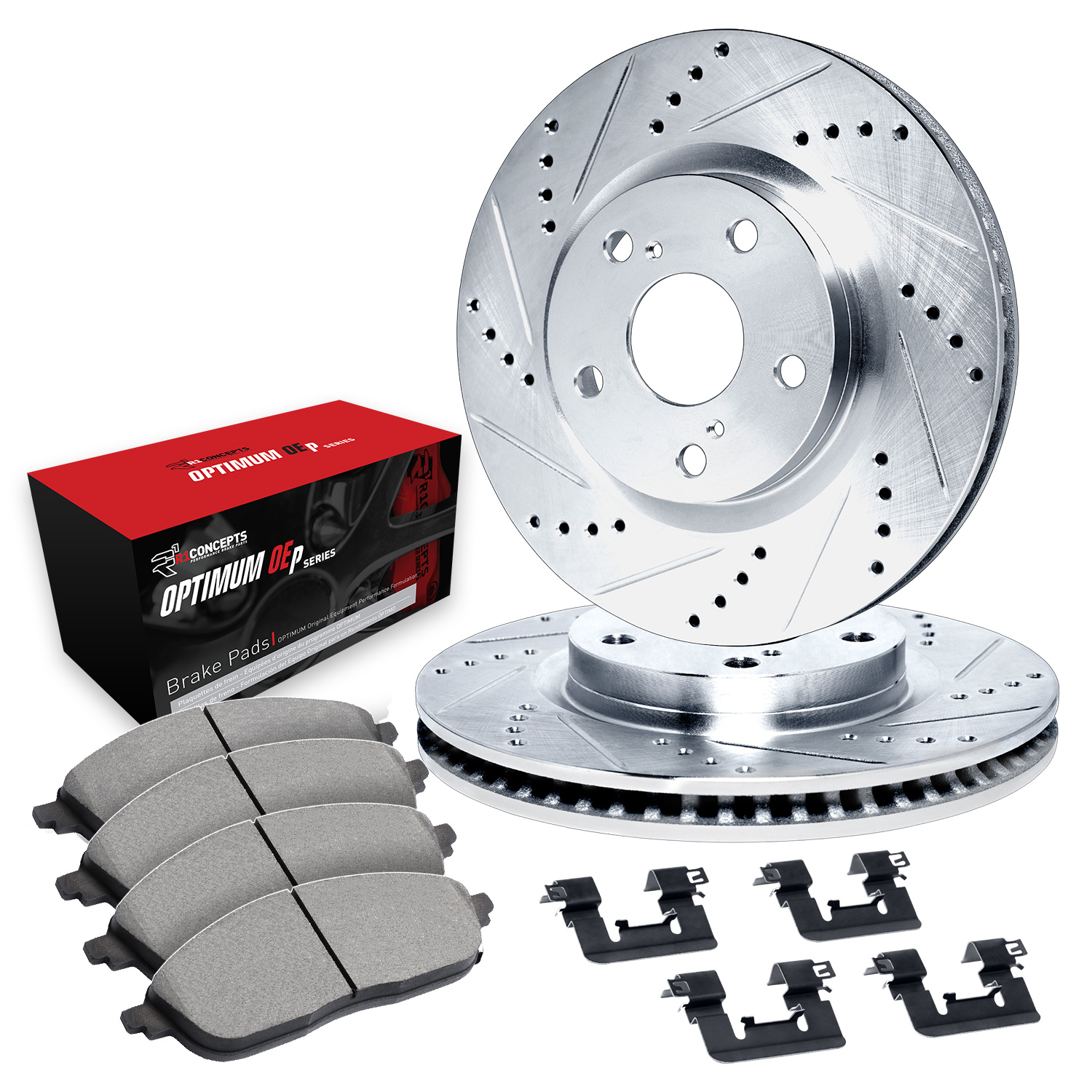 AM Brake Disc and Pad Kit SKU R1WGUH165027
