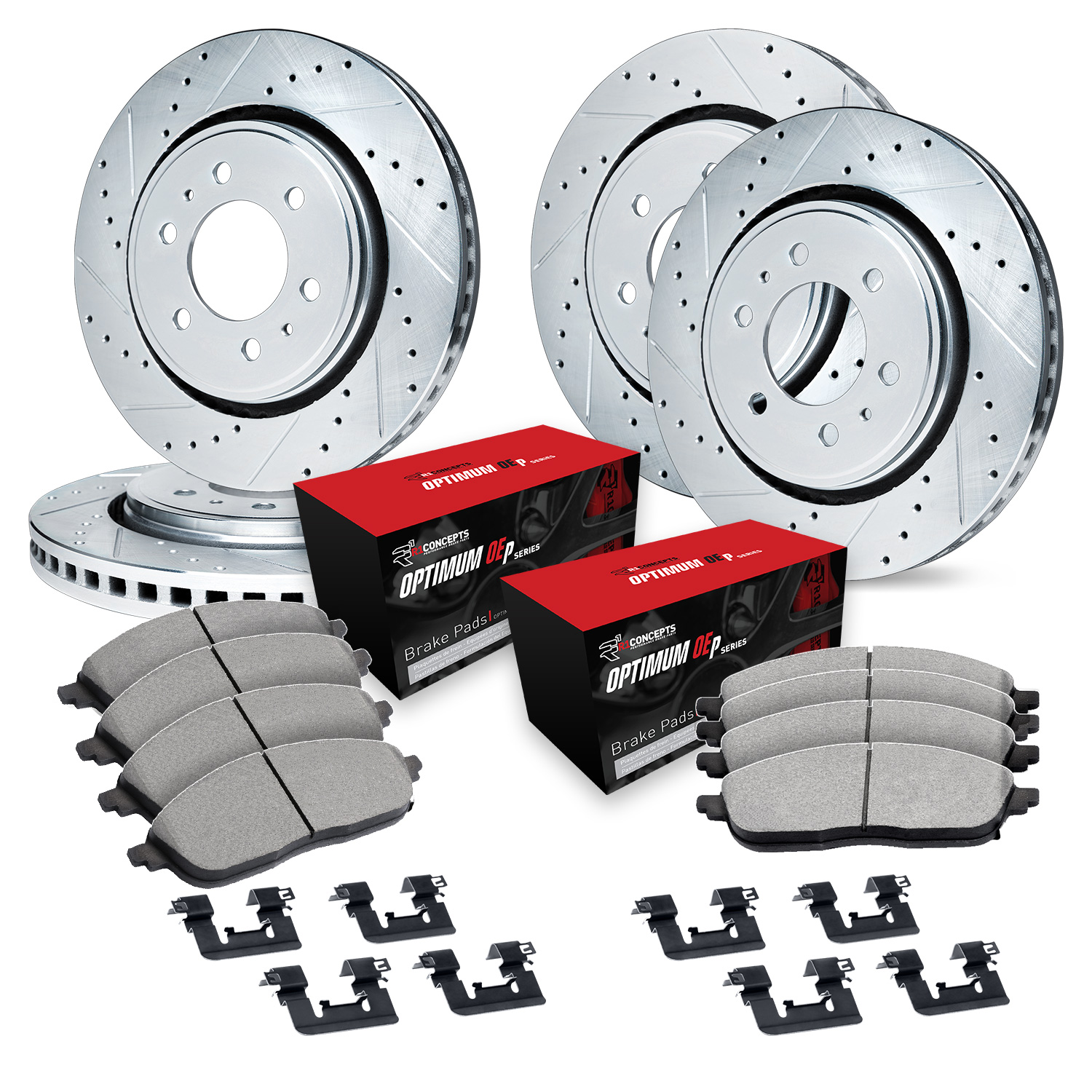 AM Brake Disc and Pad Kit SKU R1WGUH248032
