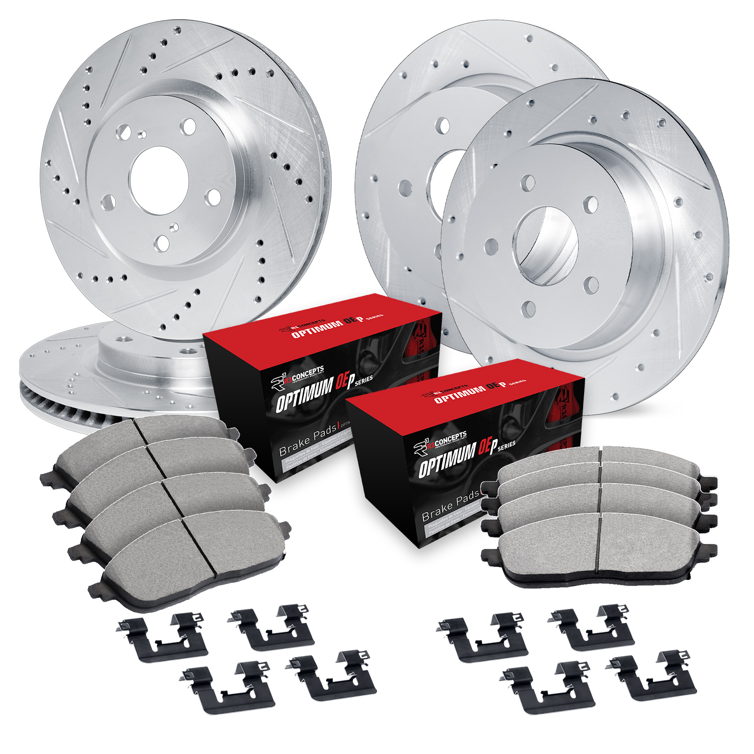 AM Brake Disc and Pad Kit SKU R1WGUH259063