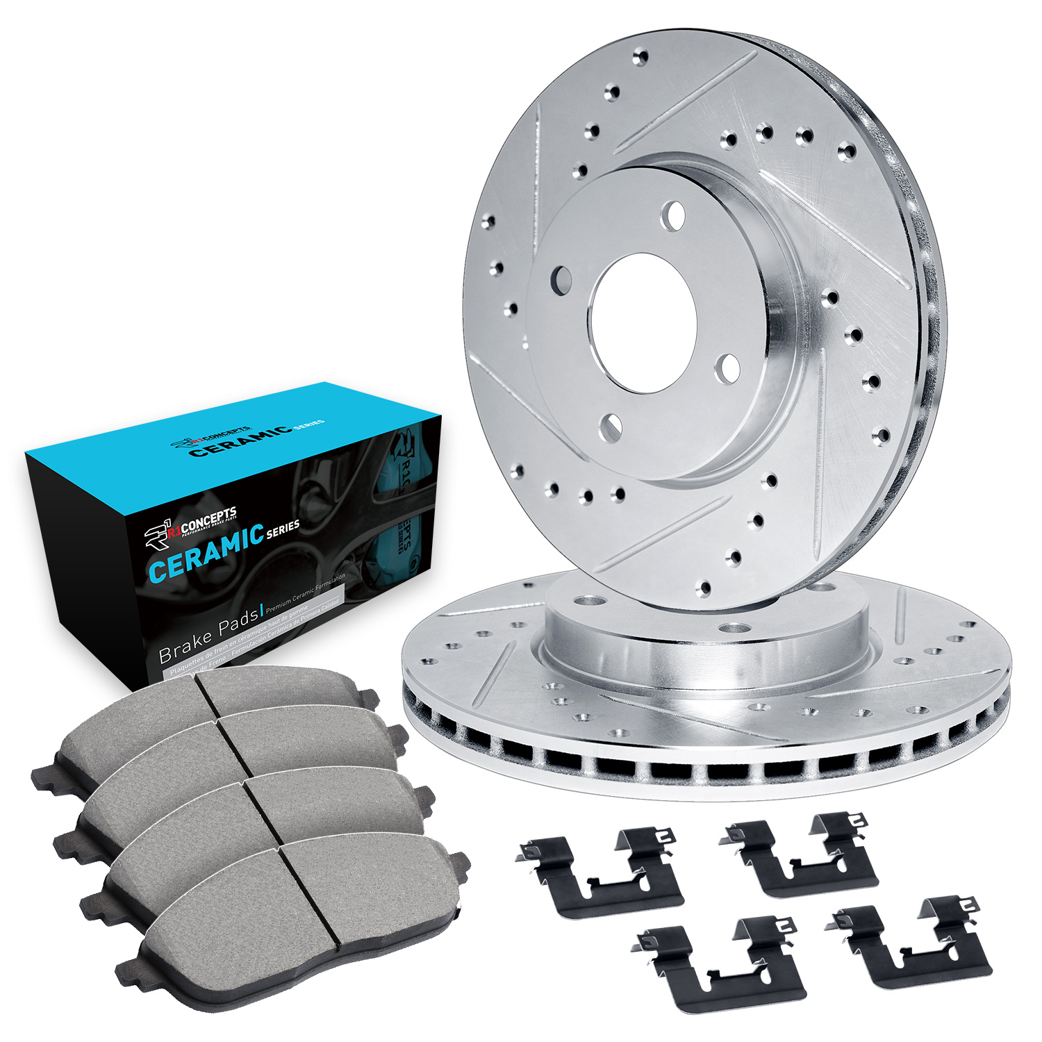 AM Brake Disc and Pad Kit SKU R1WGWH103072